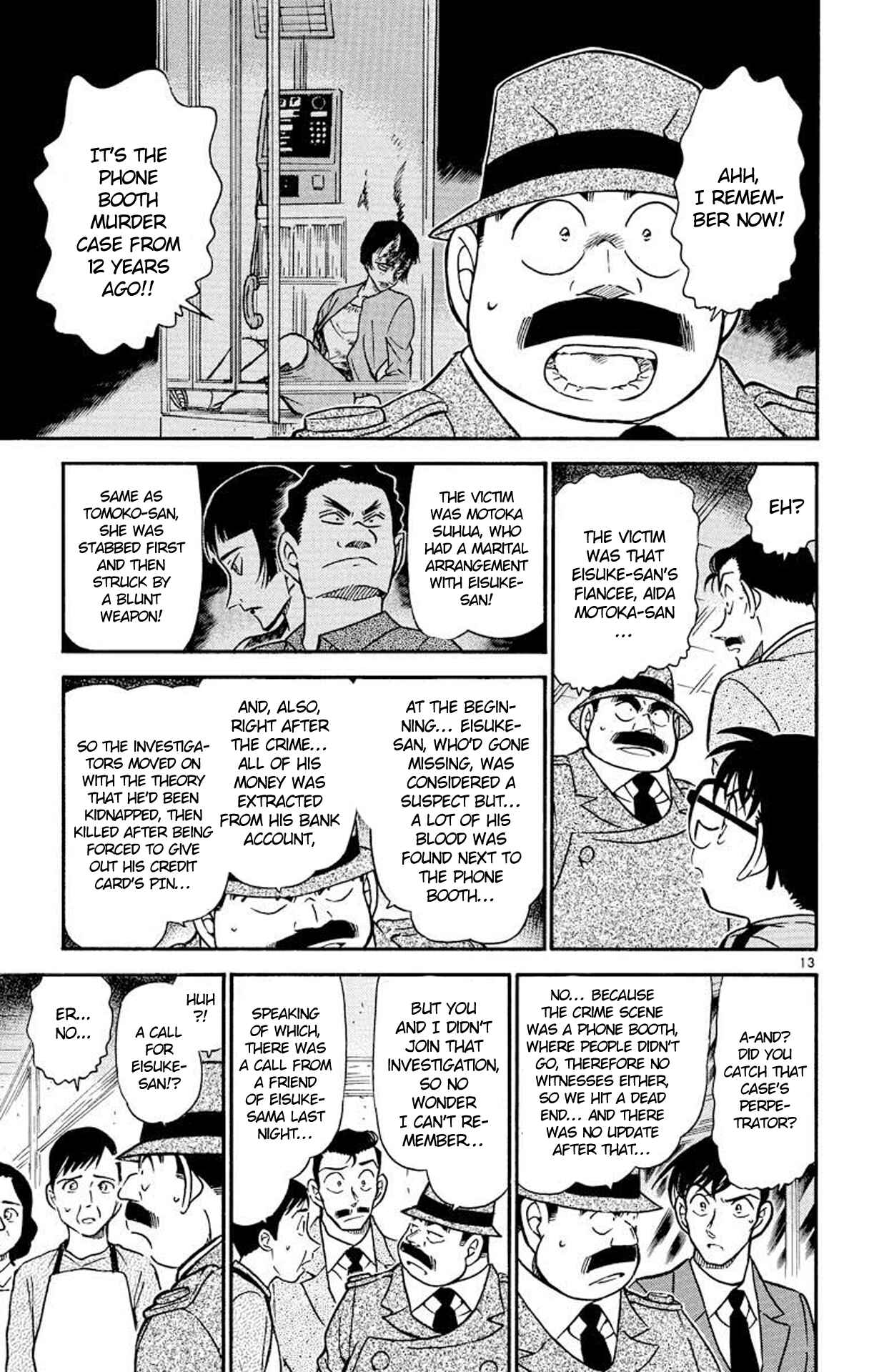Detective Conan Chapter 480 page 13