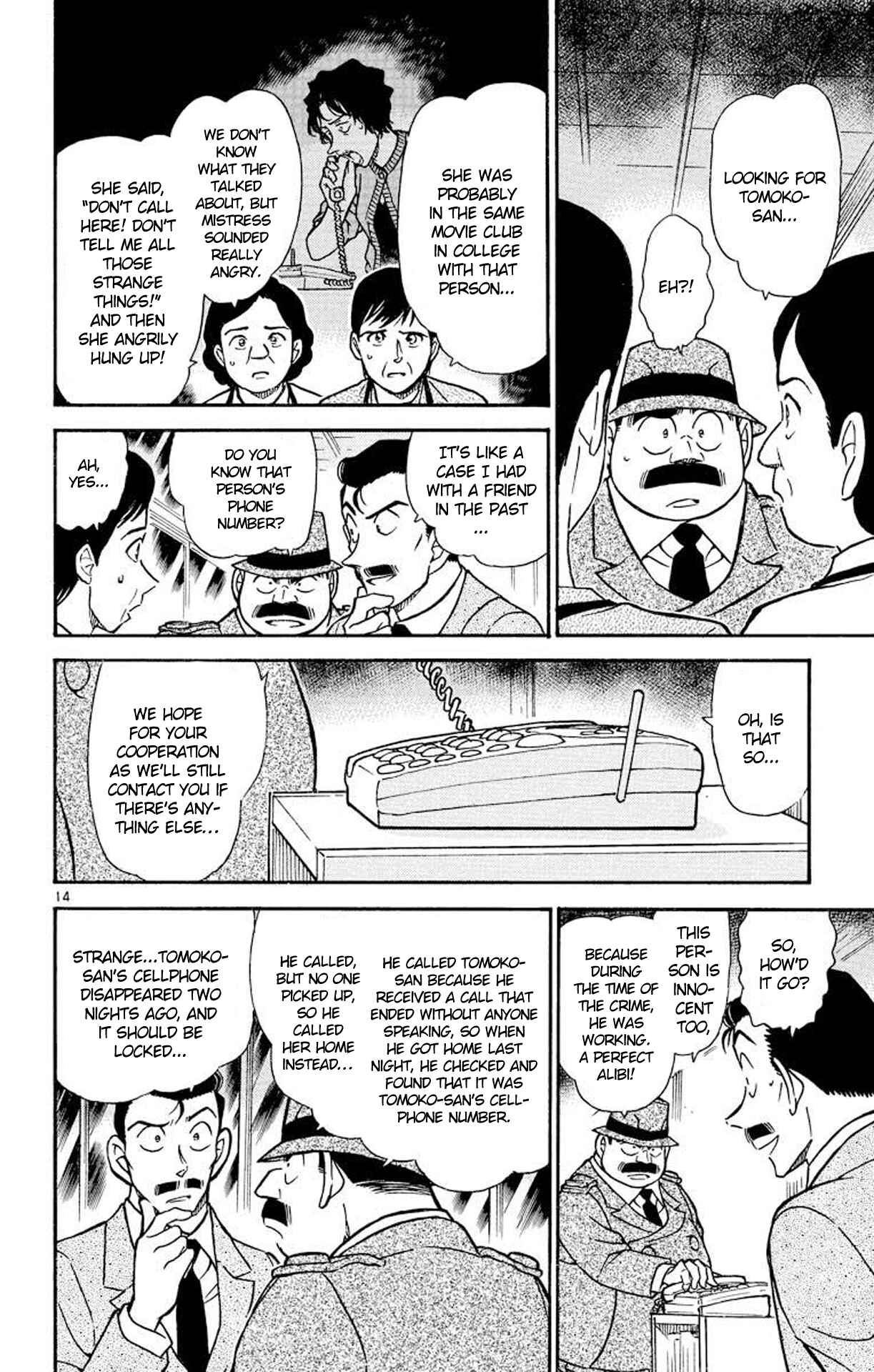 Detective Conan Chapter 480 page 14