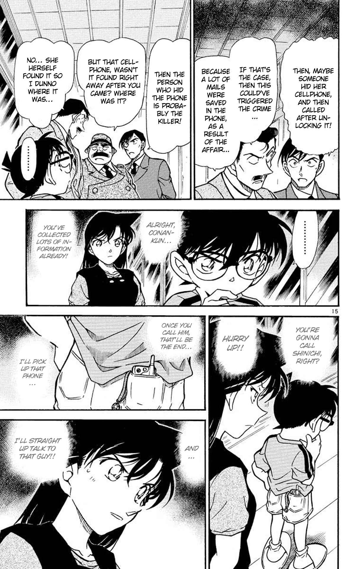 Detective Conan Chapter 480 page 15