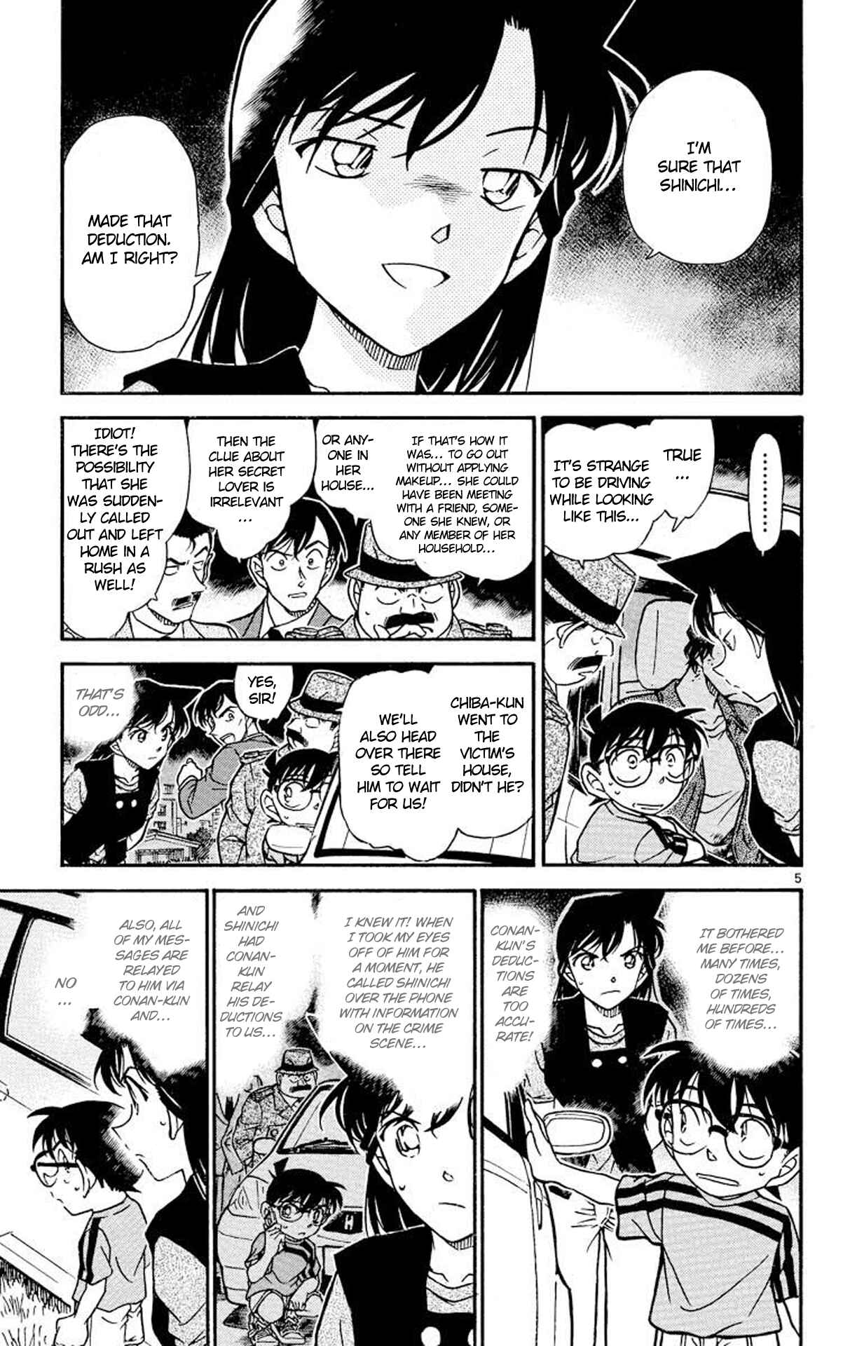 Detective Conan Chapter 480 page 5