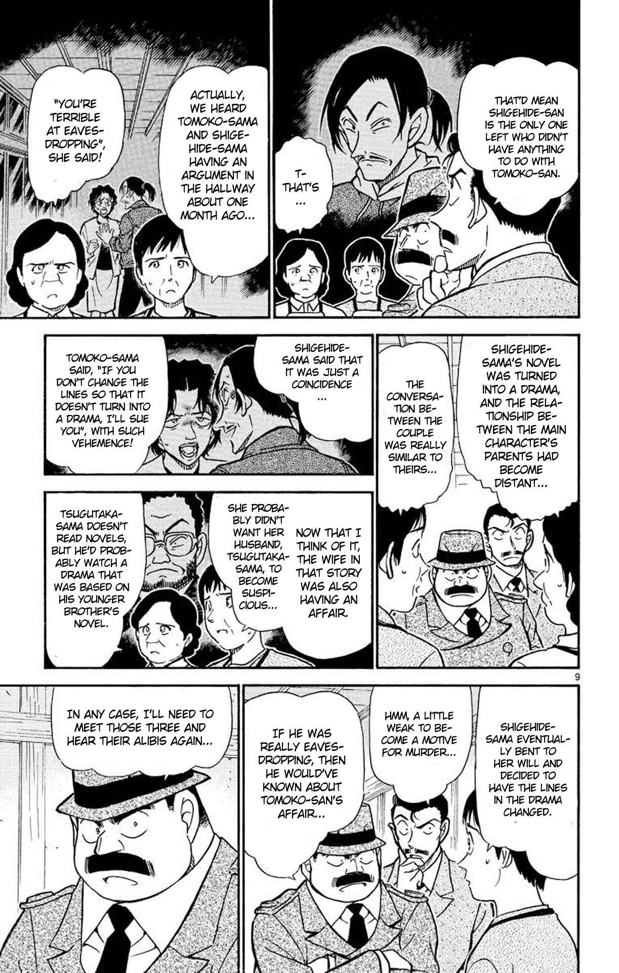 Detective Conan Chapter 481 page 9