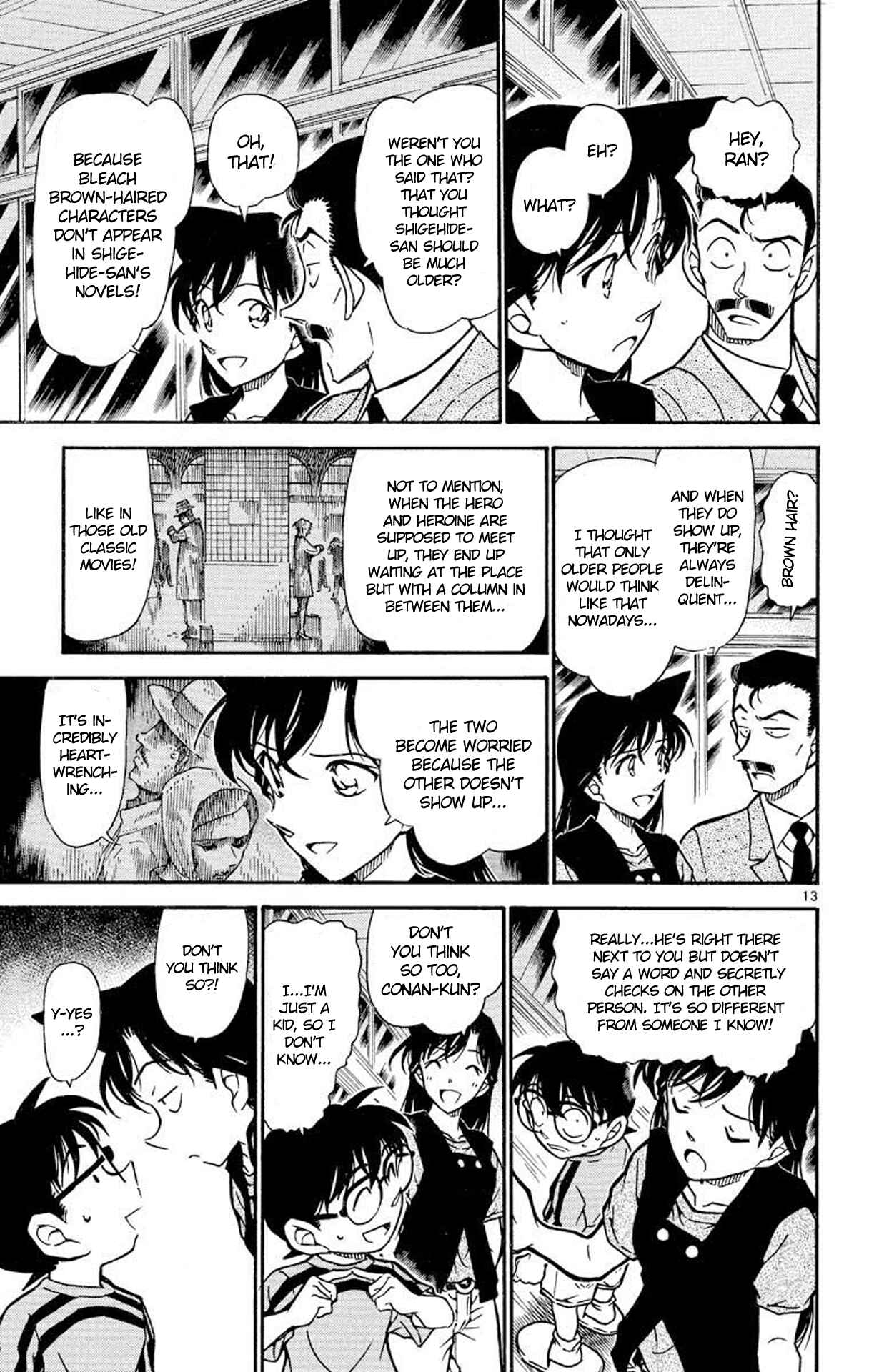 Detective Conan Chapter 481 page 13