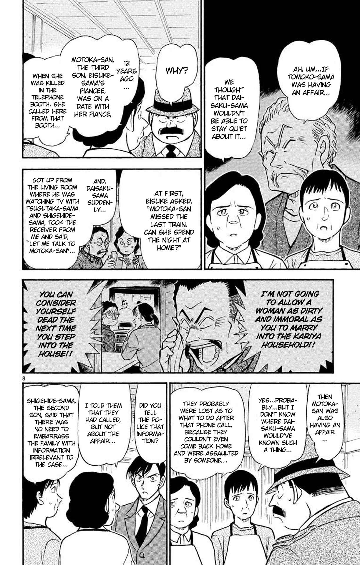 Detective Conan Chapter 481 page 8