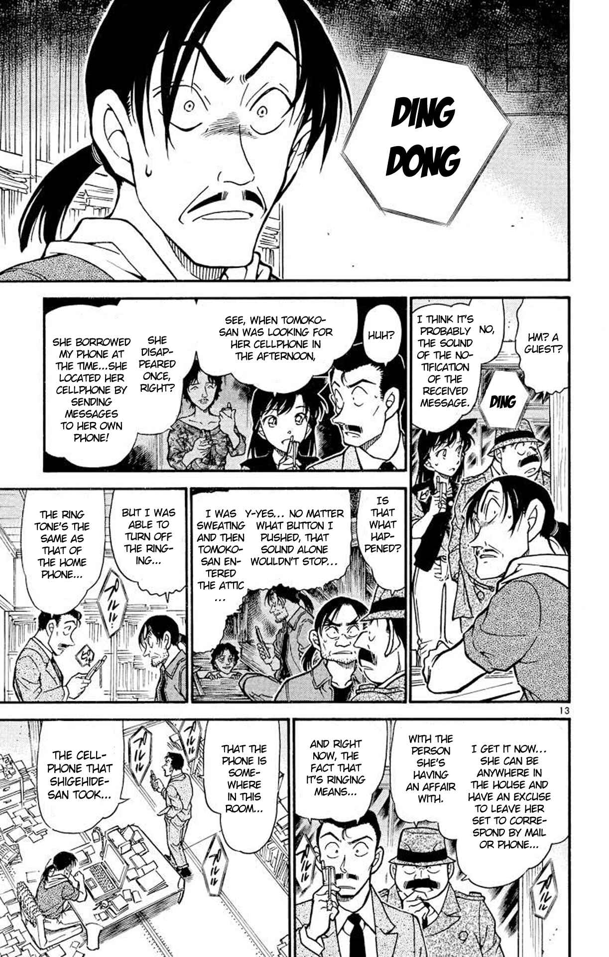 Detective Conan Chapter 482 page 13