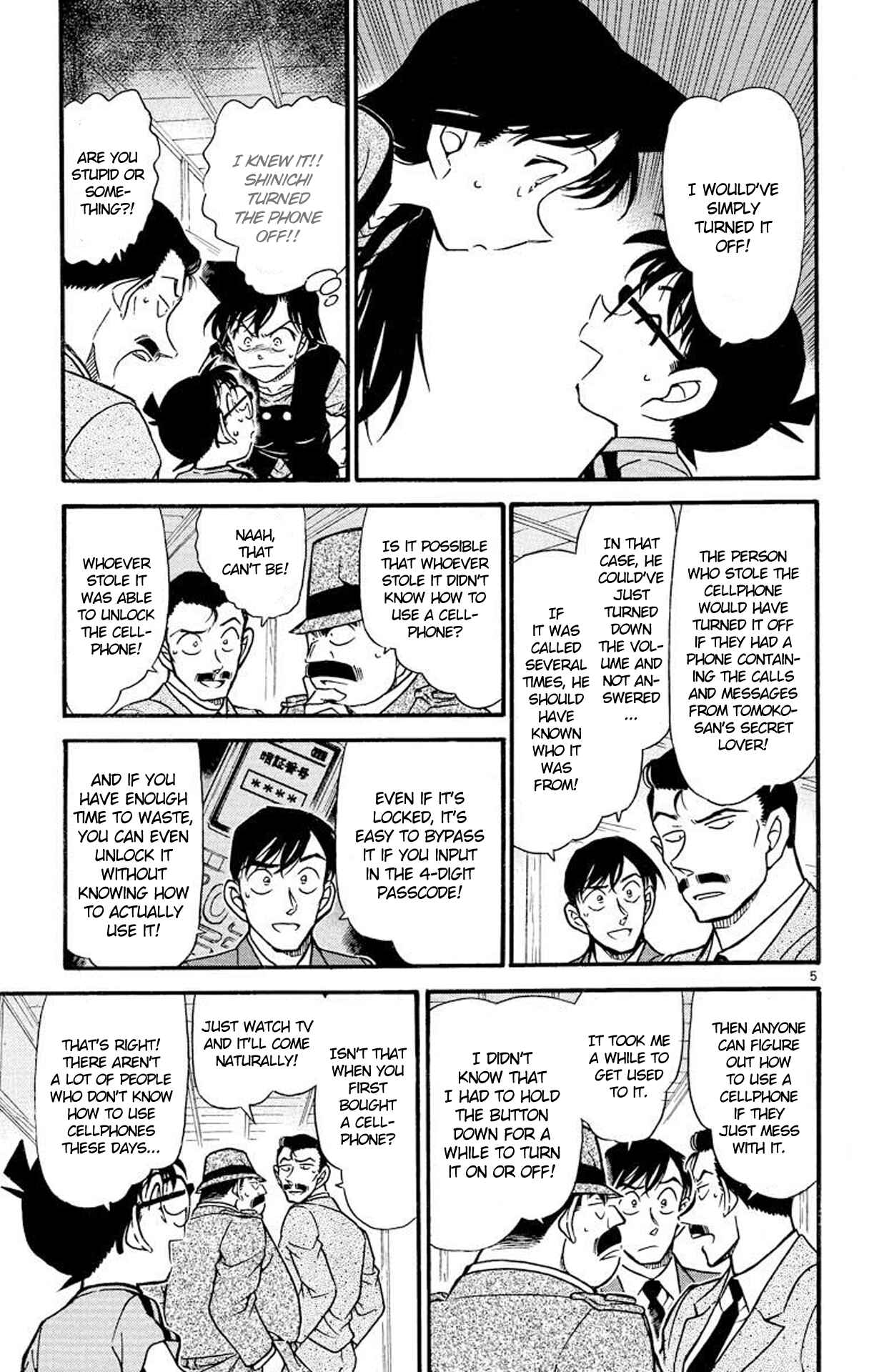 Detective Conan Chapter 482 page 5