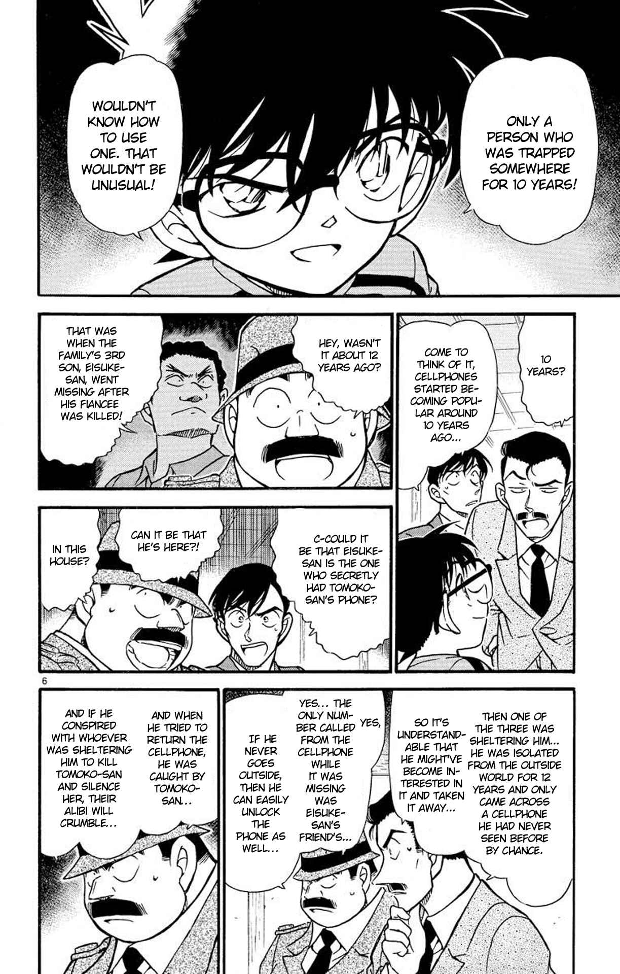 Detective Conan Chapter 482 page 6
