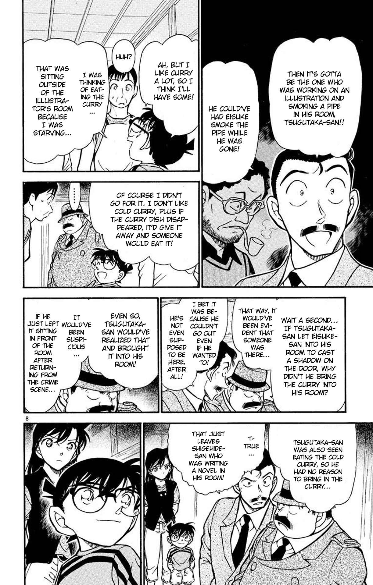 Detective Conan Chapter 482 page 8