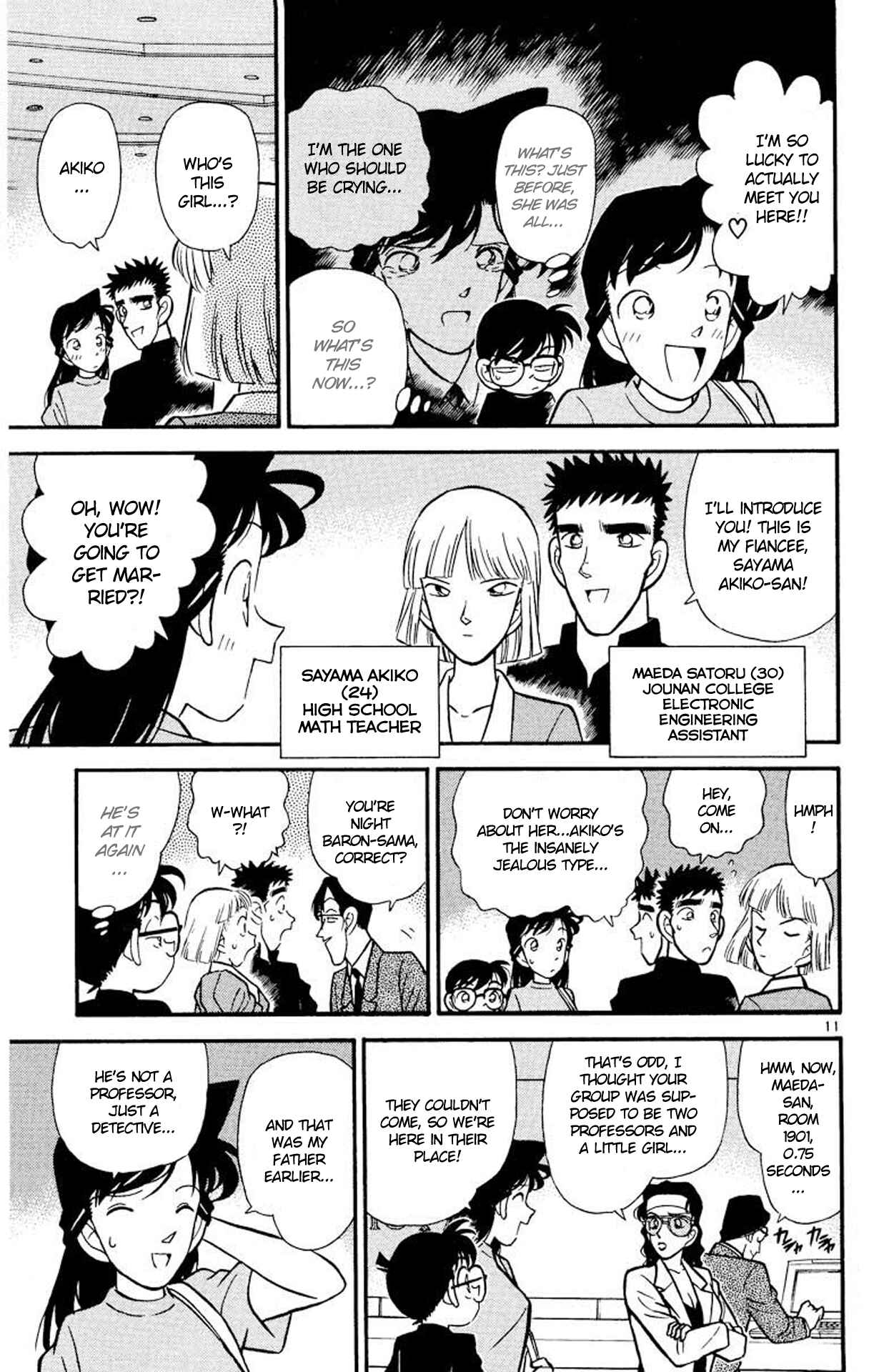 Detective Conan Chapter 72 page 11