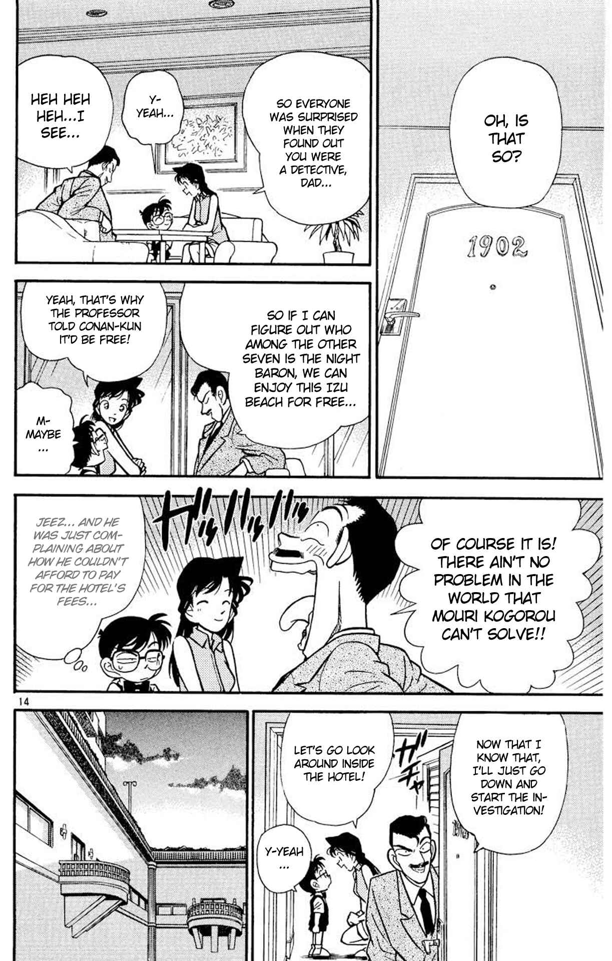 Detective Conan Chapter 72 page 14