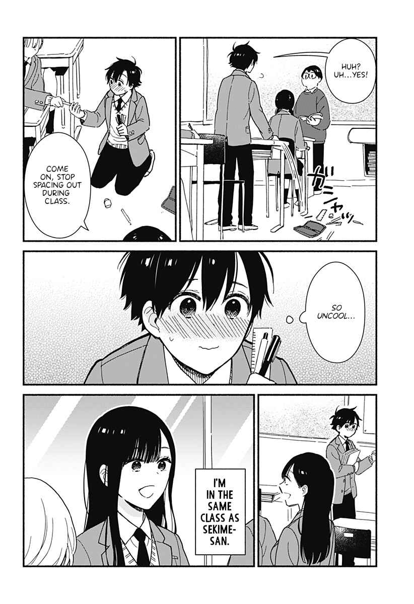 Don't Blush, Sekime-san! Chapter 1 page 3