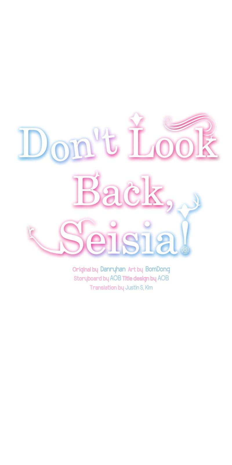 Don’t Look Back, Seisia! Chapter 73 page 25