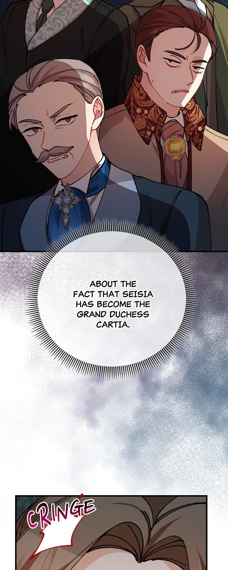 Don’t Look Back, Seisia! Chapter 74 page 57