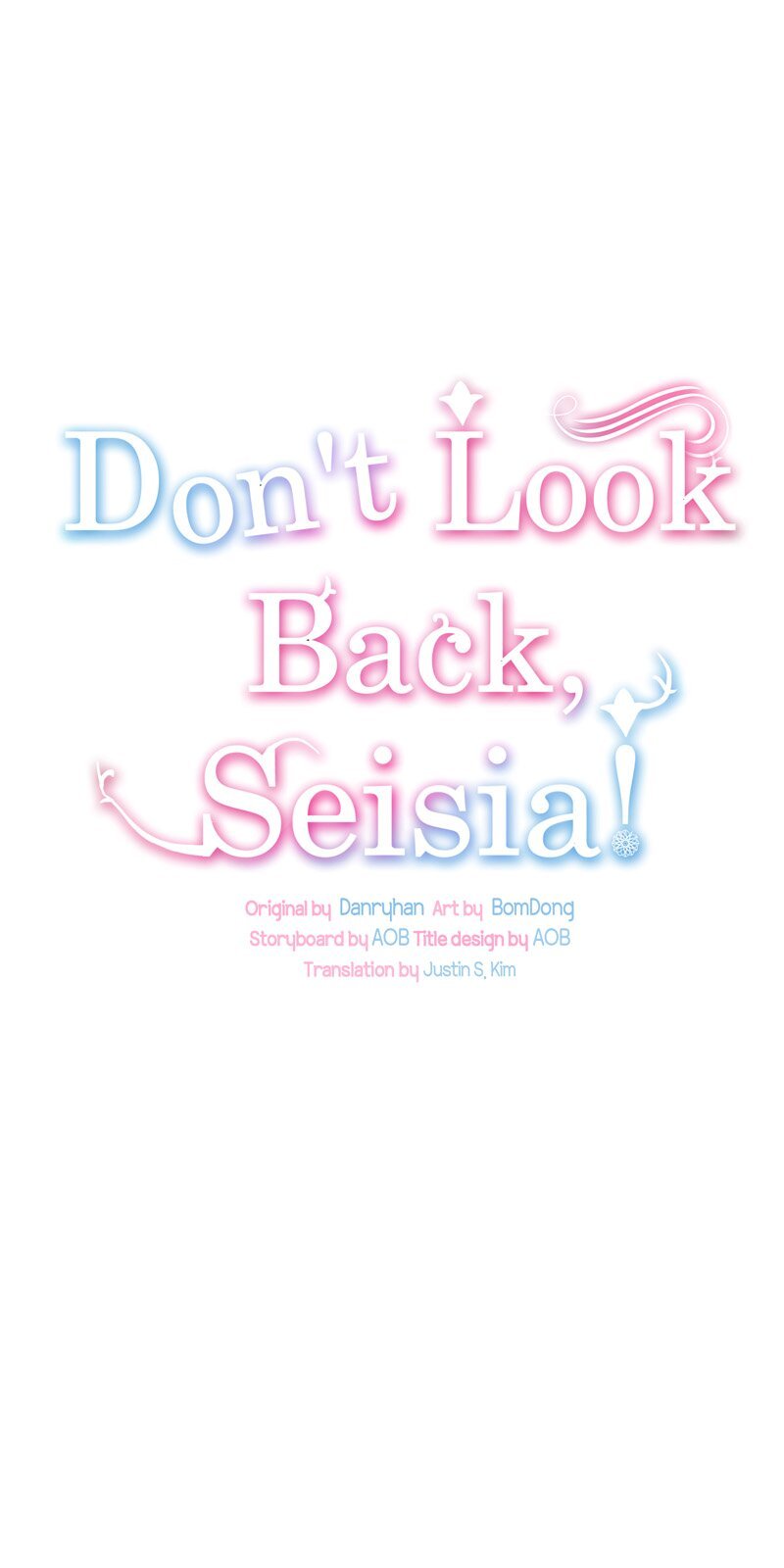 Don’t Look Back, Seisia! Chapter 78 page 7