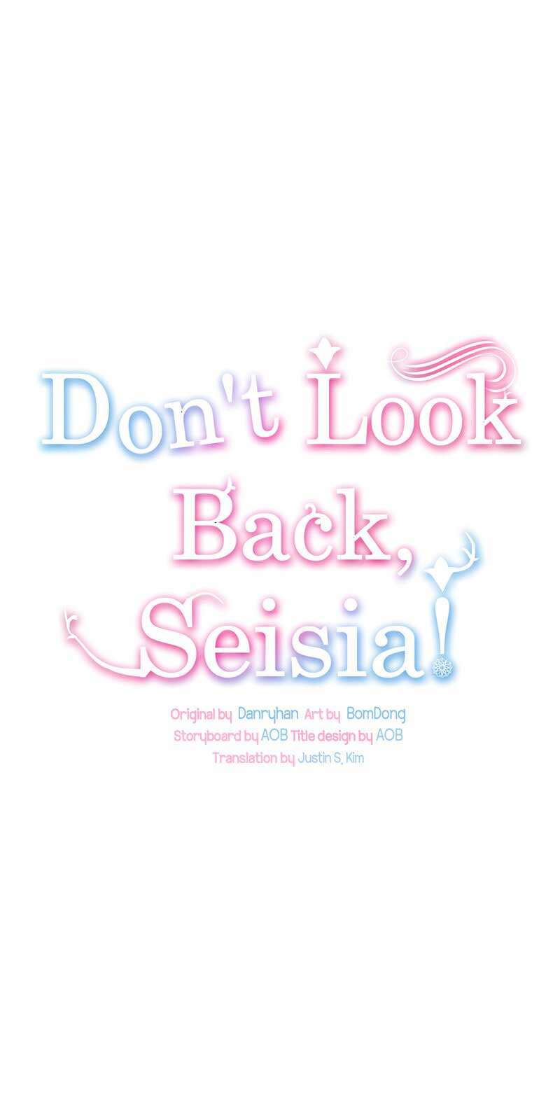 Don’t Look Back, Seisia! Chapter 98 page 25