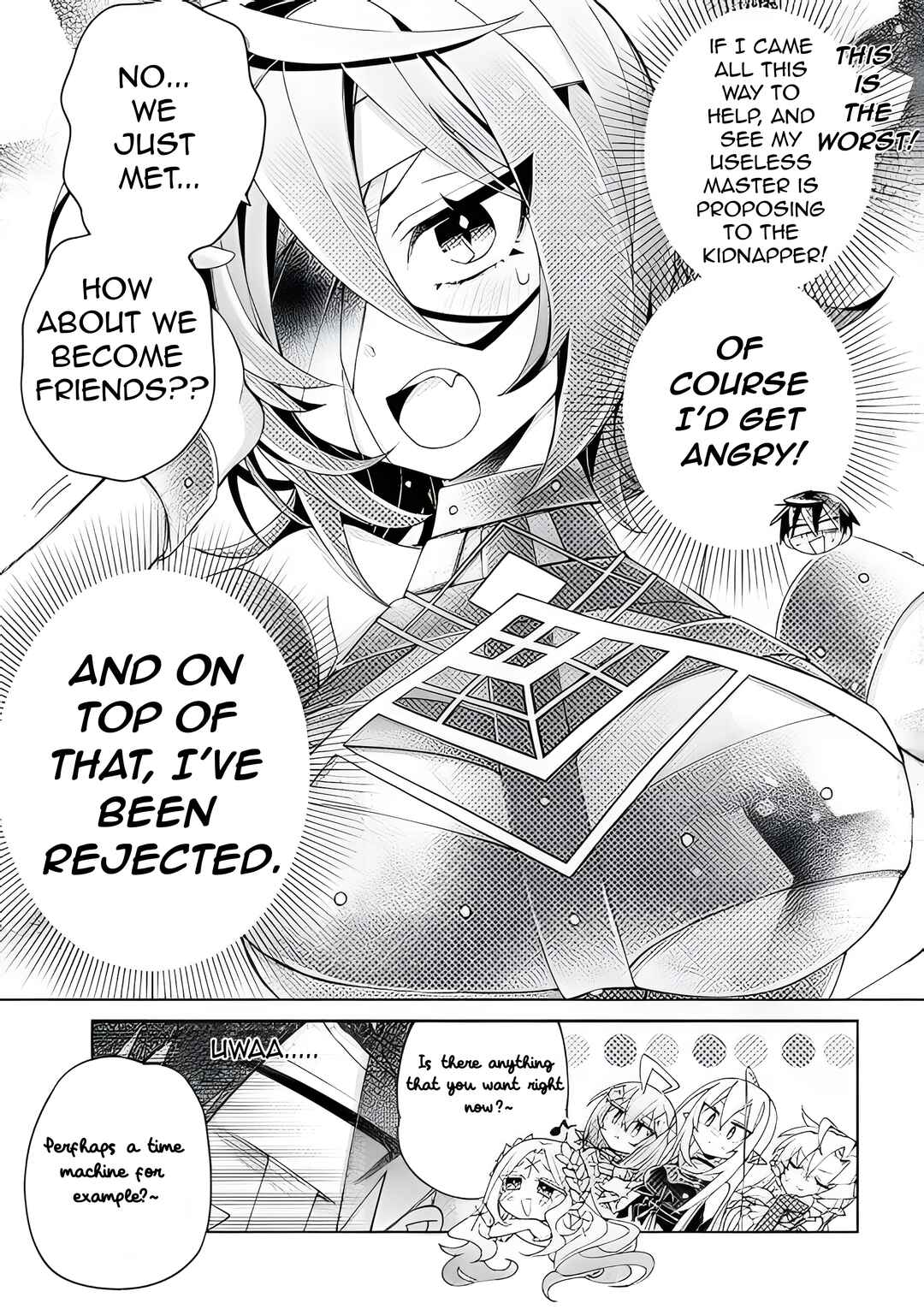 Dorei kara no Kitai to Hyouka no sei de Sakushu dekinai no daga Chapter 11 page 8
