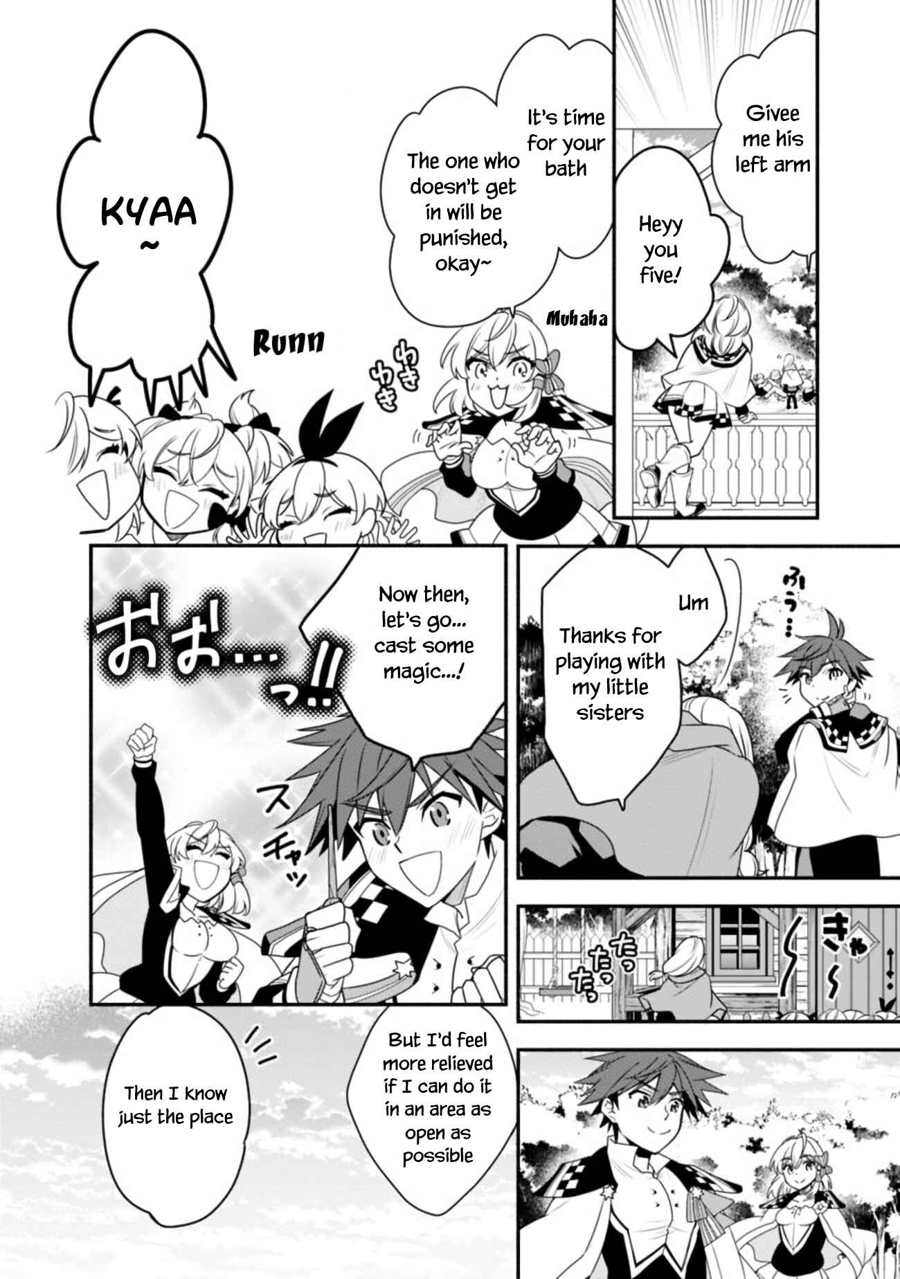 Doryoku Shisugita Sekai Saikyou no Butouka ha, Mahou Sekai wo Yoyuu de Ikinuku. Chapter 11 page 12