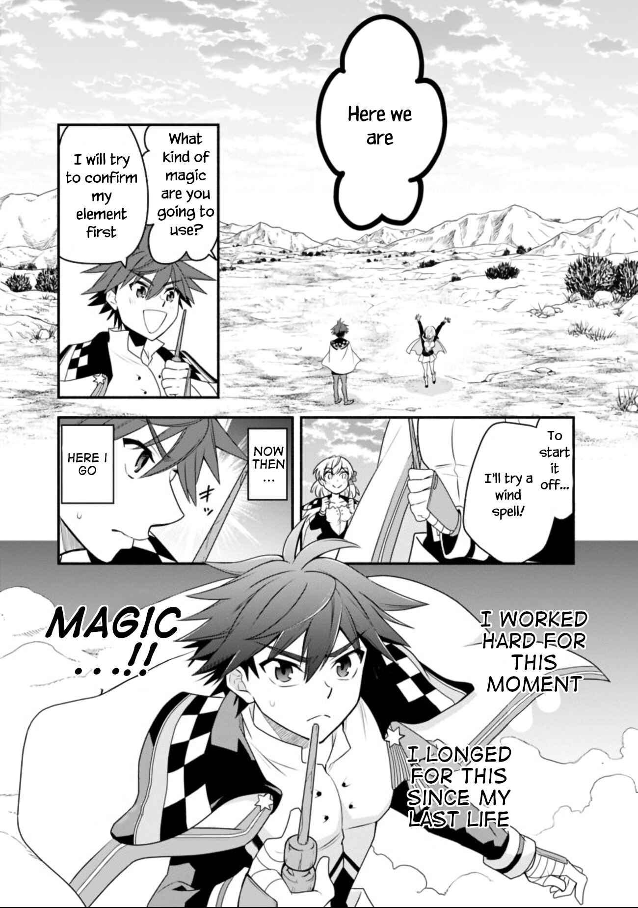 Doryoku Shisugita Sekai Saikyou no Butouka ha, Mahou Sekai wo Yoyuu de Ikinuku. Chapter 11 page 13