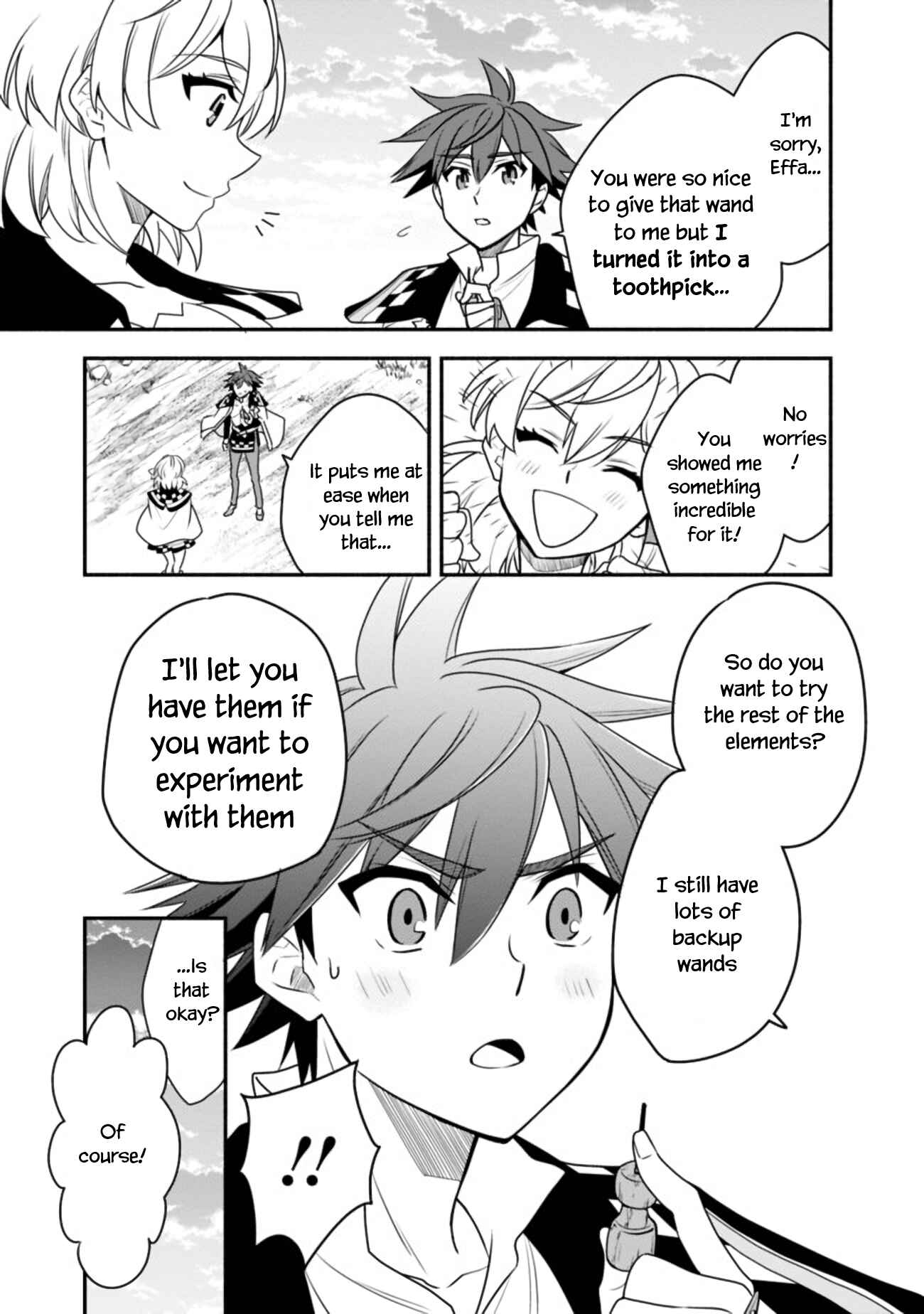 Doryoku Shisugita Sekai Saikyou no Butouka ha, Mahou Sekai wo Yoyuu de Ikinuku. Chapter 11 page 19