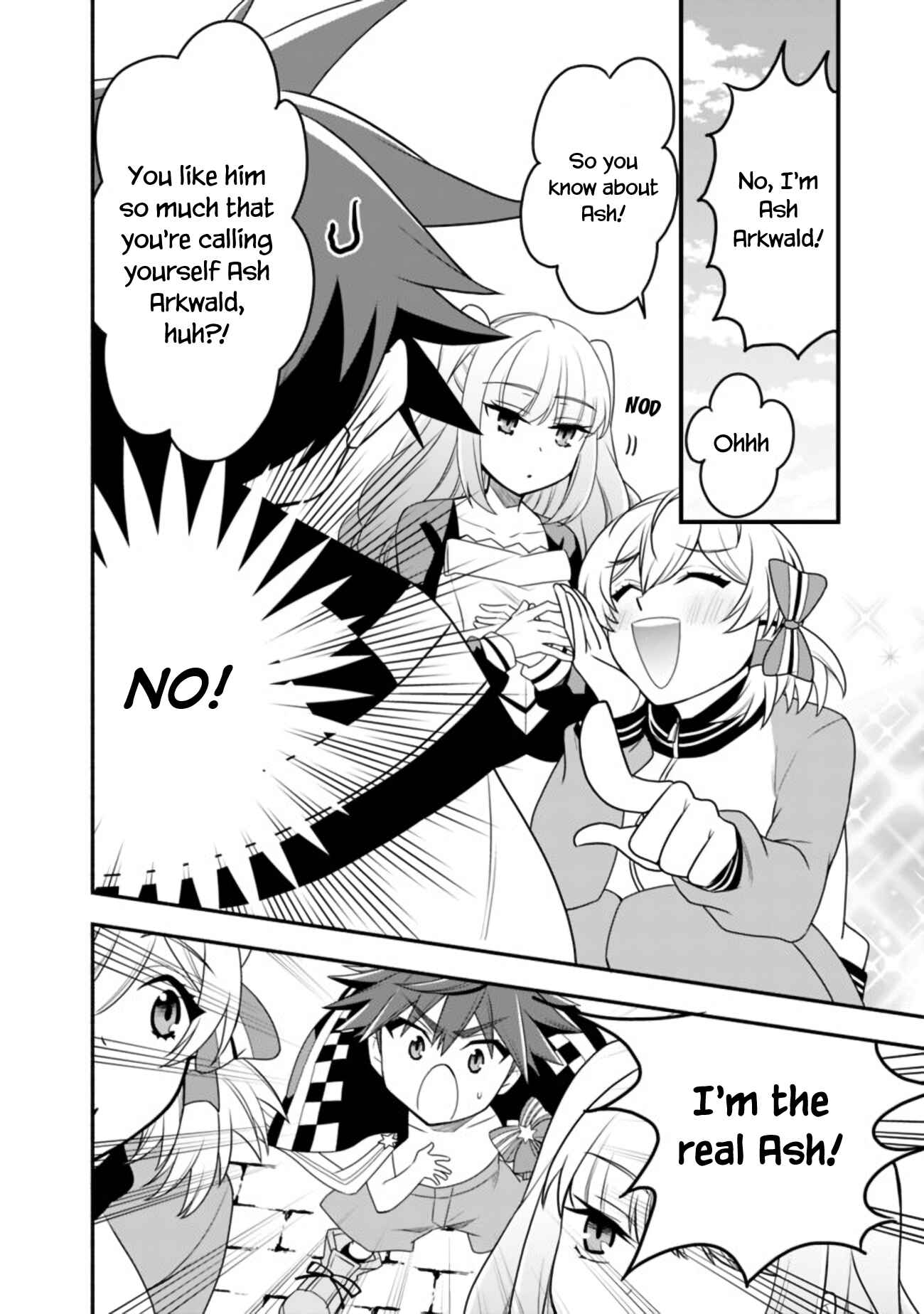Doryoku Shisugita Sekai Saikyou no Butouka ha, Mahou Sekai wo Yoyuu de Ikinuku. Chapter 19 page 16