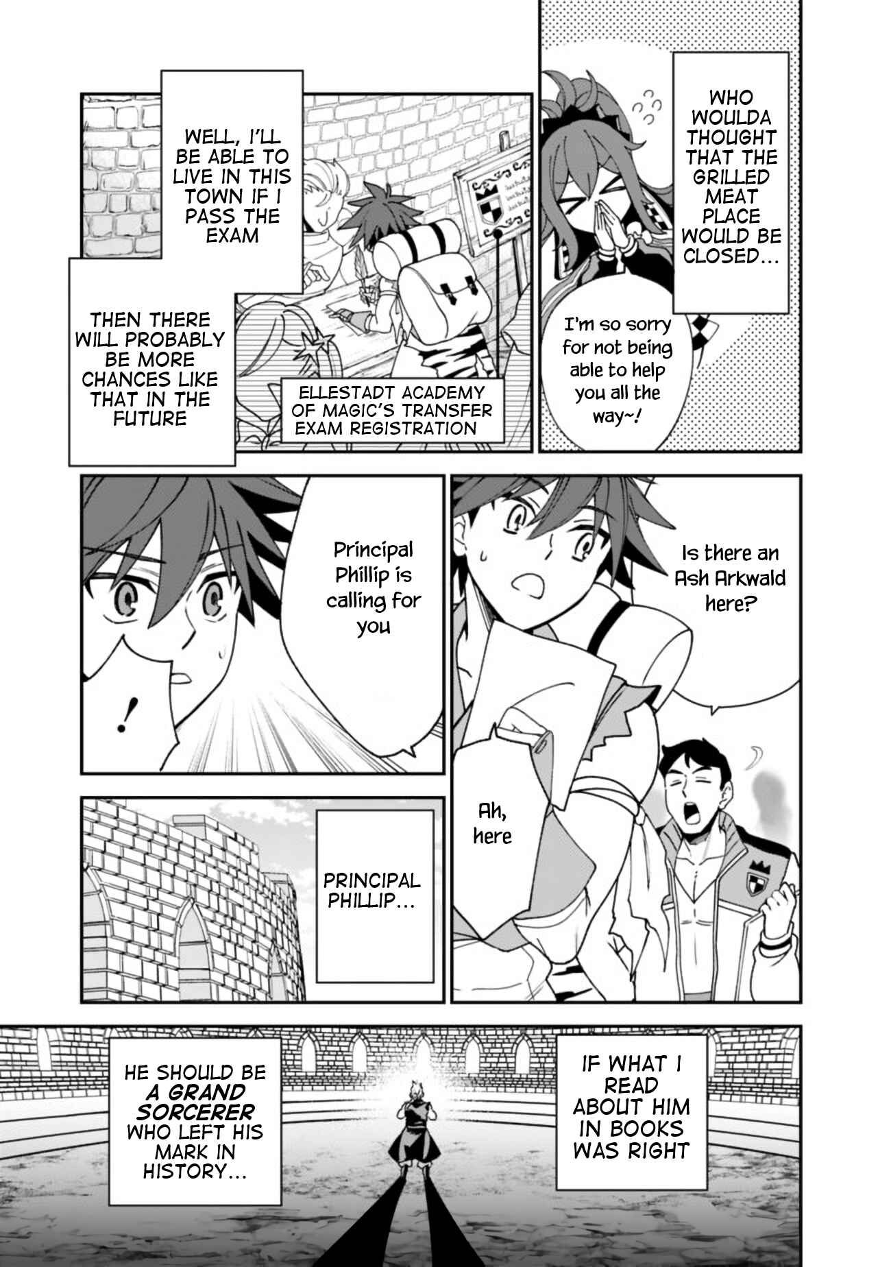 Doryoku Shisugita Sekai Saikyou no Butouka ha, Mahou Sekai wo Yoyuu de Ikinuku. Chapter 3 page 9