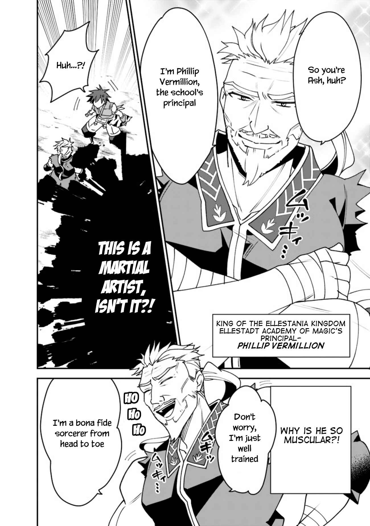 Doryoku Shisugita Sekai Saikyou no Butouka ha, Mahou Sekai wo Yoyuu de Ikinuku. Chapter 3 page 10