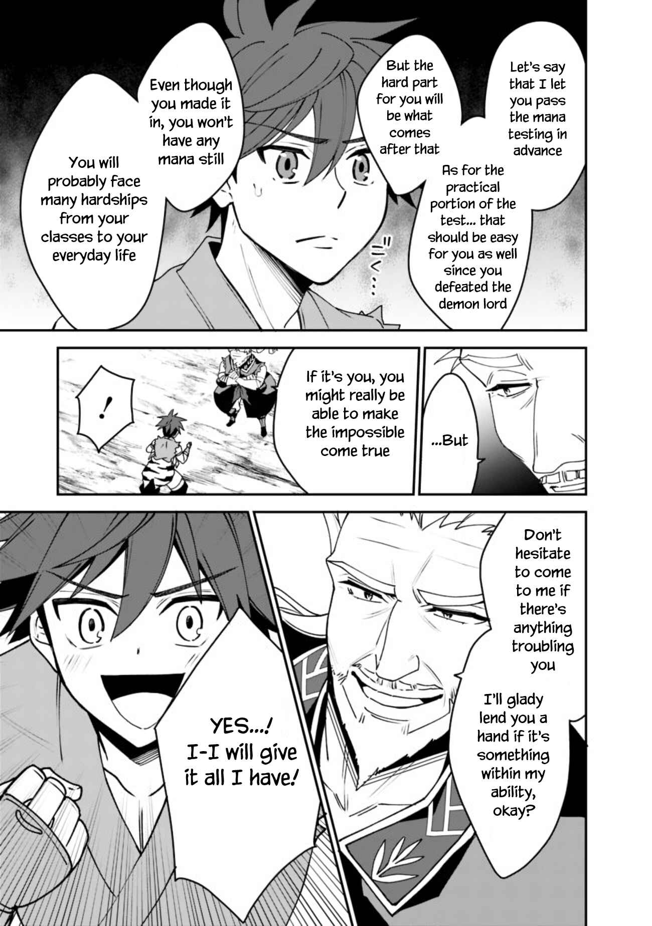 Doryoku Shisugita Sekai Saikyou no Butouka ha, Mahou Sekai wo Yoyuu de Ikinuku. Chapter 3 page 13