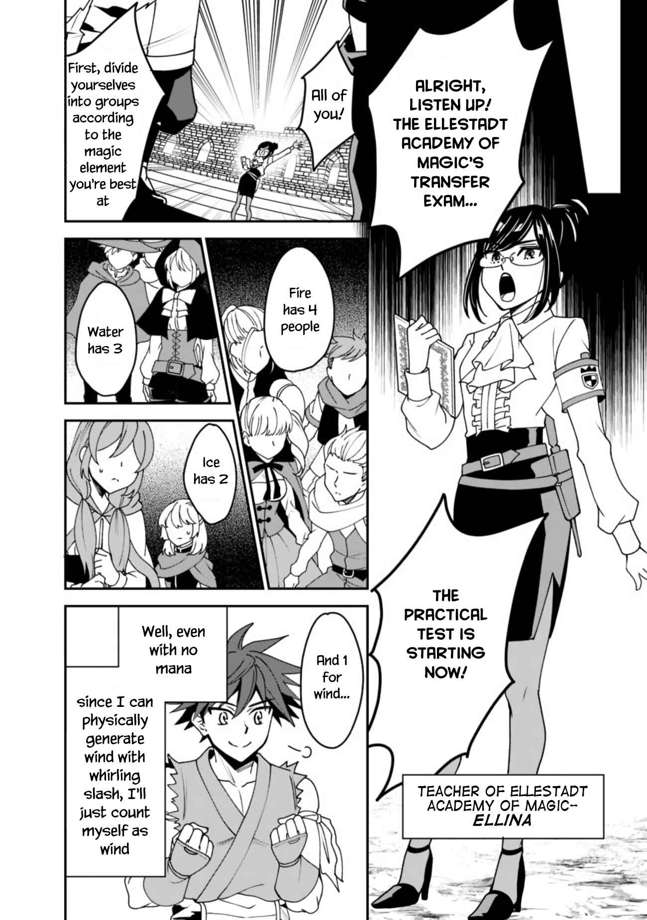 Doryoku Shisugita Sekai Saikyou no Butouka ha, Mahou Sekai wo Yoyuu de Ikinuku. Chapter 3 page 14