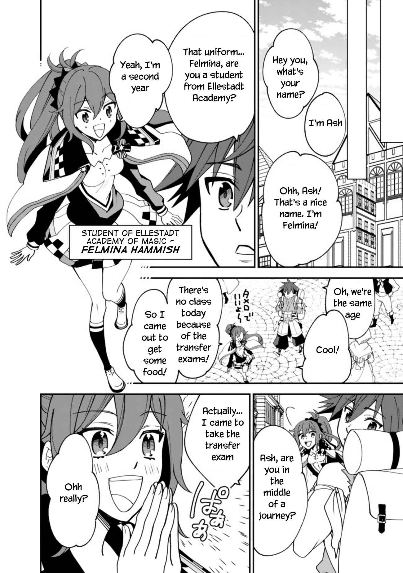 Doryoku Shisugita Sekai Saikyou no Butouka ha, Mahou Sekai wo Yoyuu de Ikinuku. Chapter 3 page 4