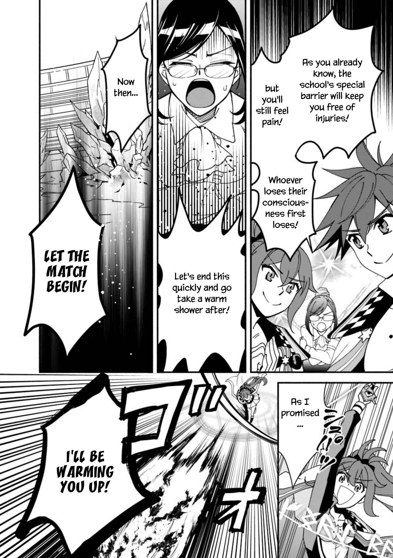 Doryoku Shisugita Sekai Saikyou no Butouka ha, Mahou Sekai wo Yoyuu de Ikinuku. Chapter 6 page 10