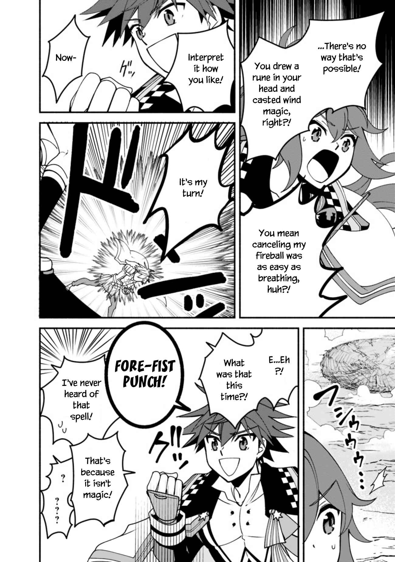 Doryoku Shisugita Sekai Saikyou no Butouka ha, Mahou Sekai wo Yoyuu de Ikinuku. Chapter 6 page 12