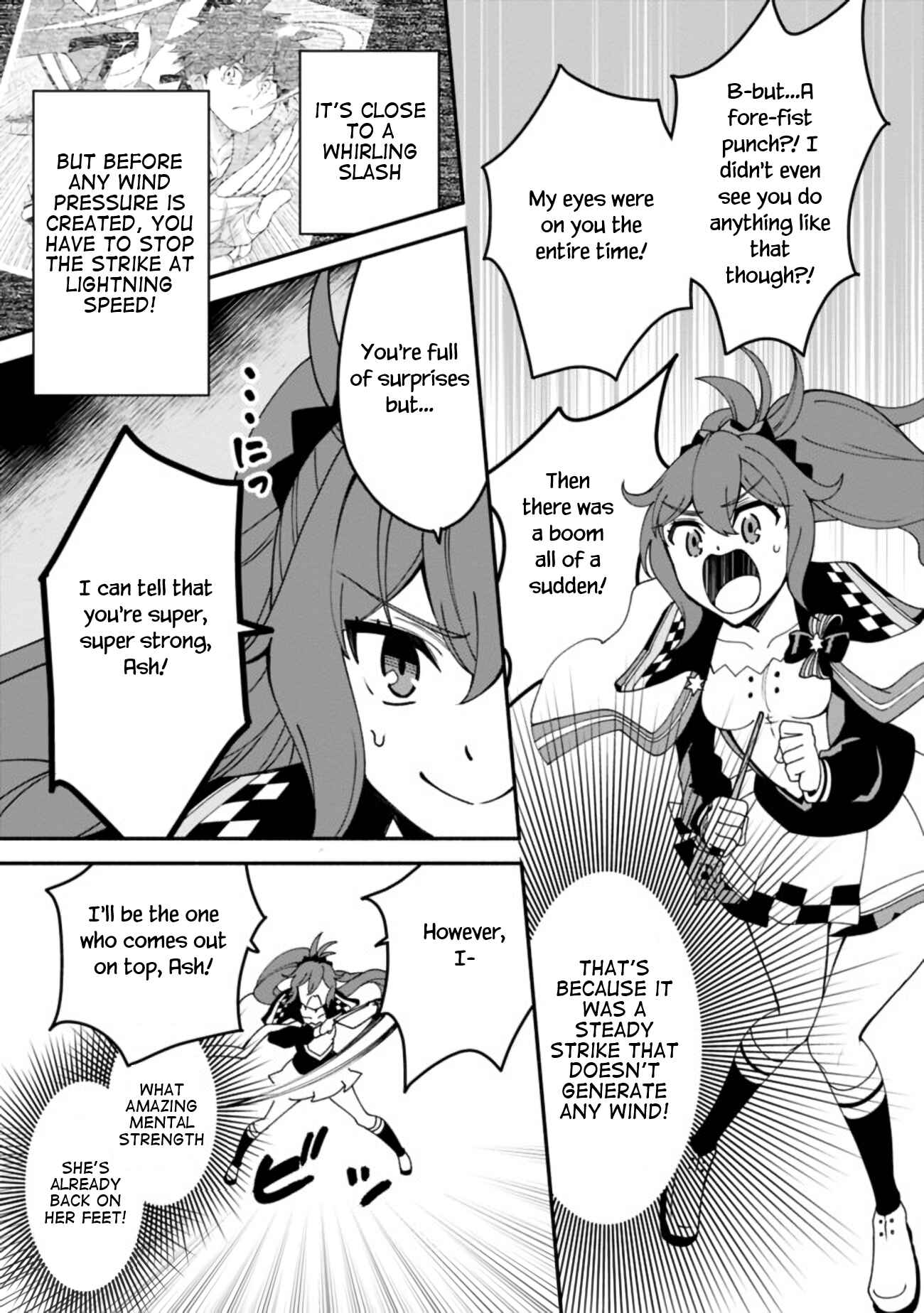Doryoku Shisugita Sekai Saikyou no Butouka ha, Mahou Sekai wo Yoyuu de Ikinuku. Chapter 6 page 13