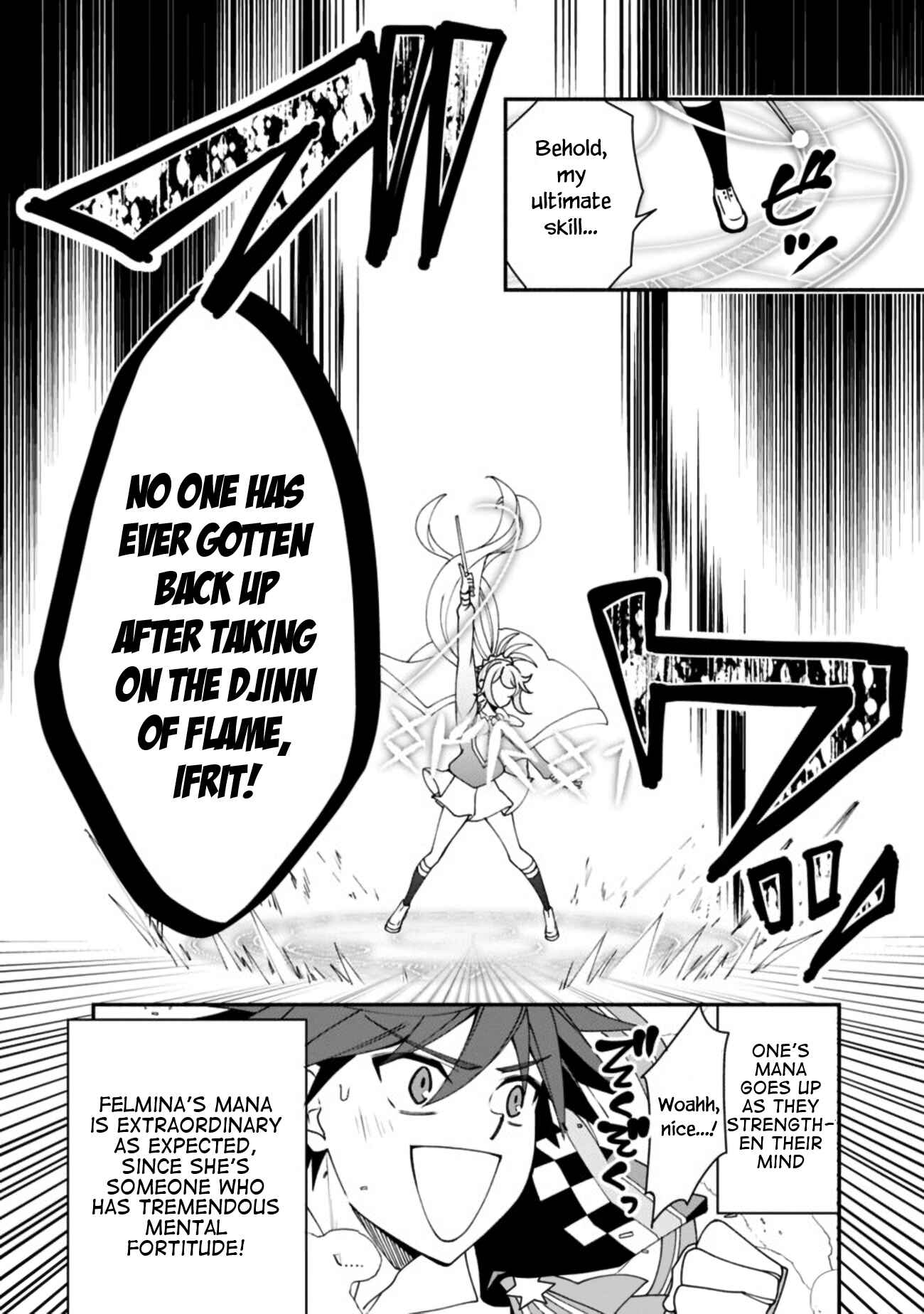 Doryoku Shisugita Sekai Saikyou no Butouka ha, Mahou Sekai wo Yoyuu de Ikinuku. Chapter 6 page 14
