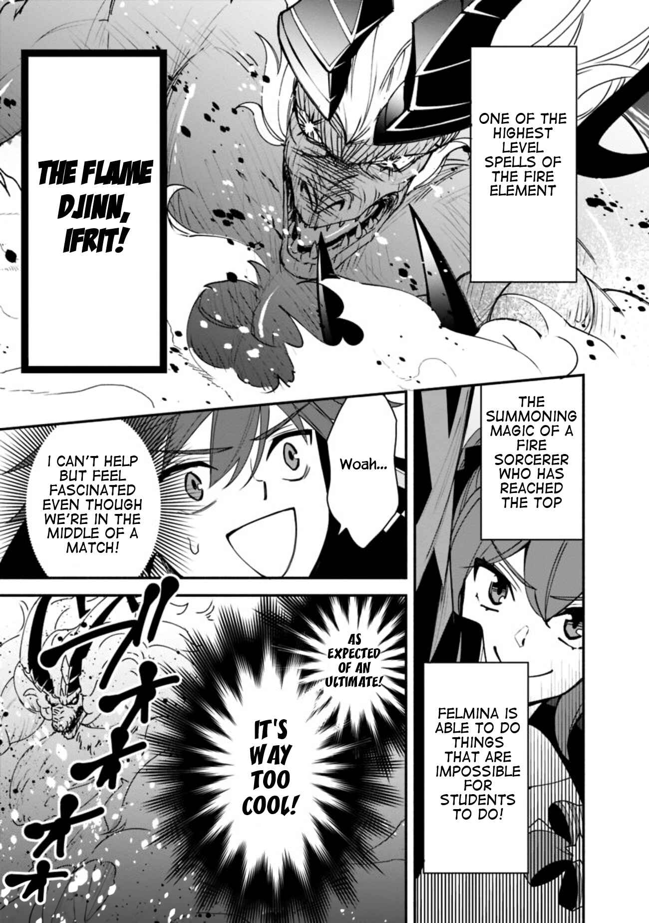 Doryoku Shisugita Sekai Saikyou no Butouka ha, Mahou Sekai wo Yoyuu de Ikinuku. Chapter 6 page 15