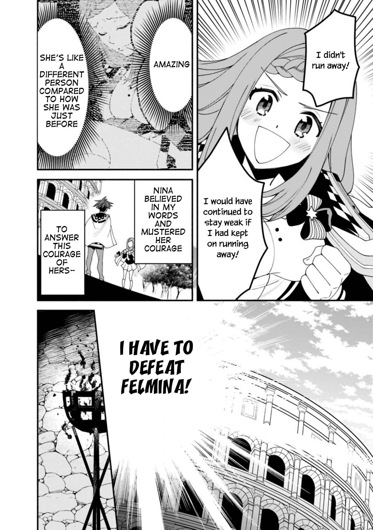 Doryoku Shisugita Sekai Saikyou no Butouka ha, Mahou Sekai wo Yoyuu de Ikinuku. Chapter 6 page 6