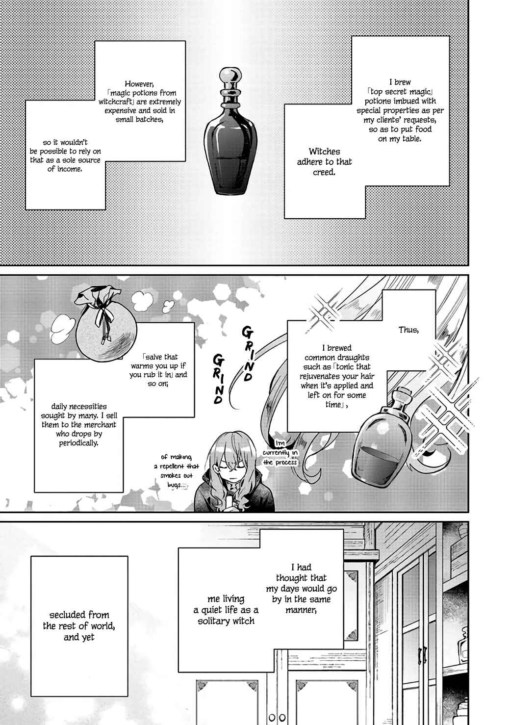 Doumo, Suki na hito ni Horegusuri wo Iraisareta Majo desu Chapter 2 page 3