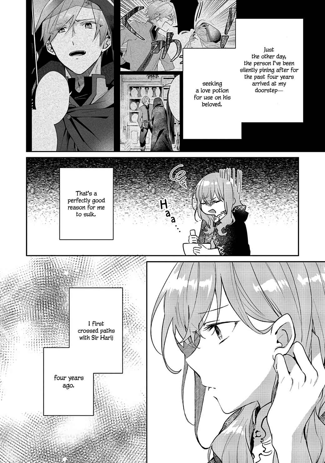 Doumo, Suki na hito ni Horegusuri wo Iraisareta Majo desu Chapter 2 page 4