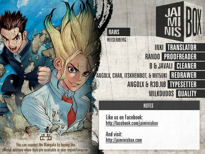 Dr. STONE Chapter 127 page 1