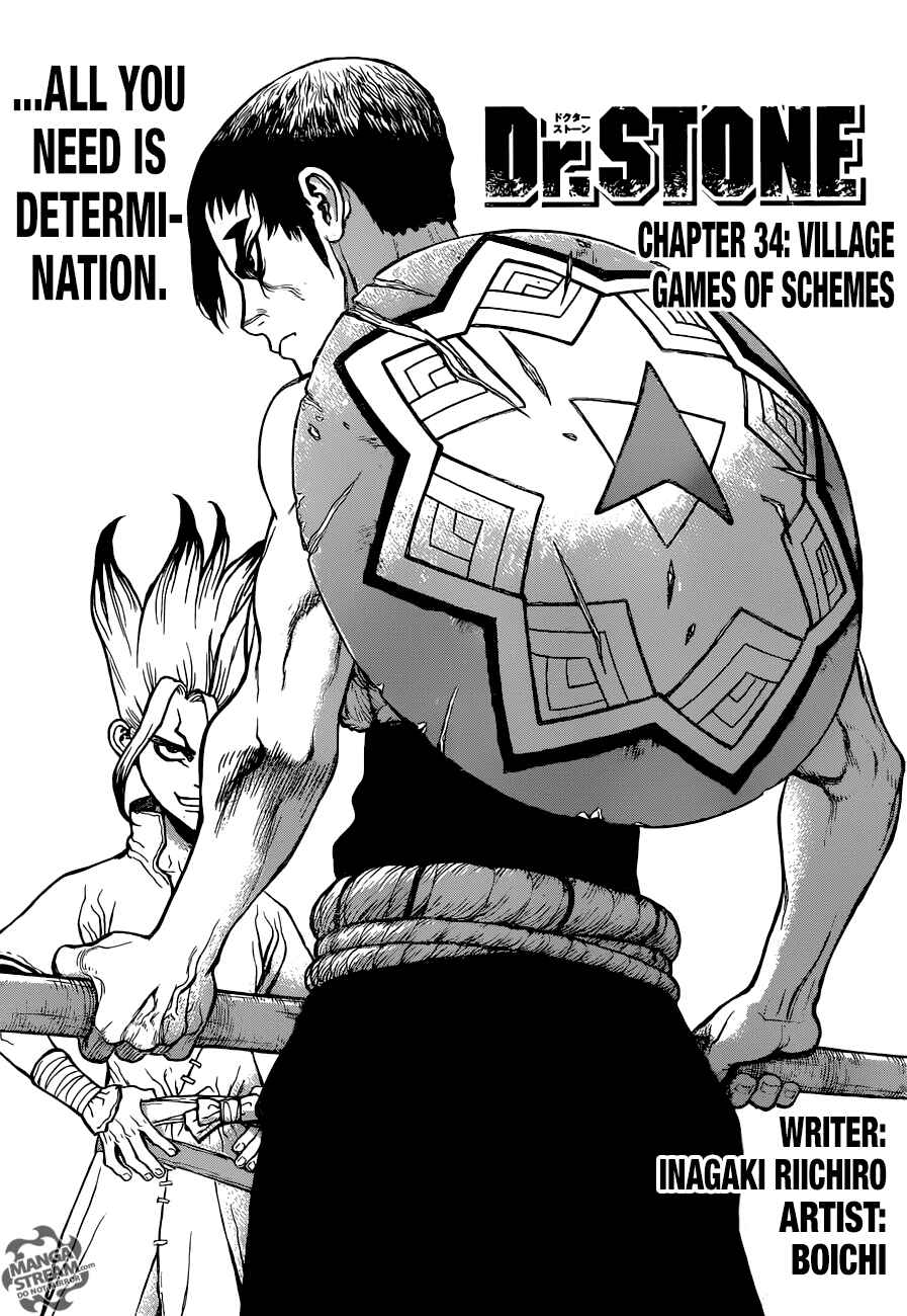 Dr. STONE Chapter 34 page 0