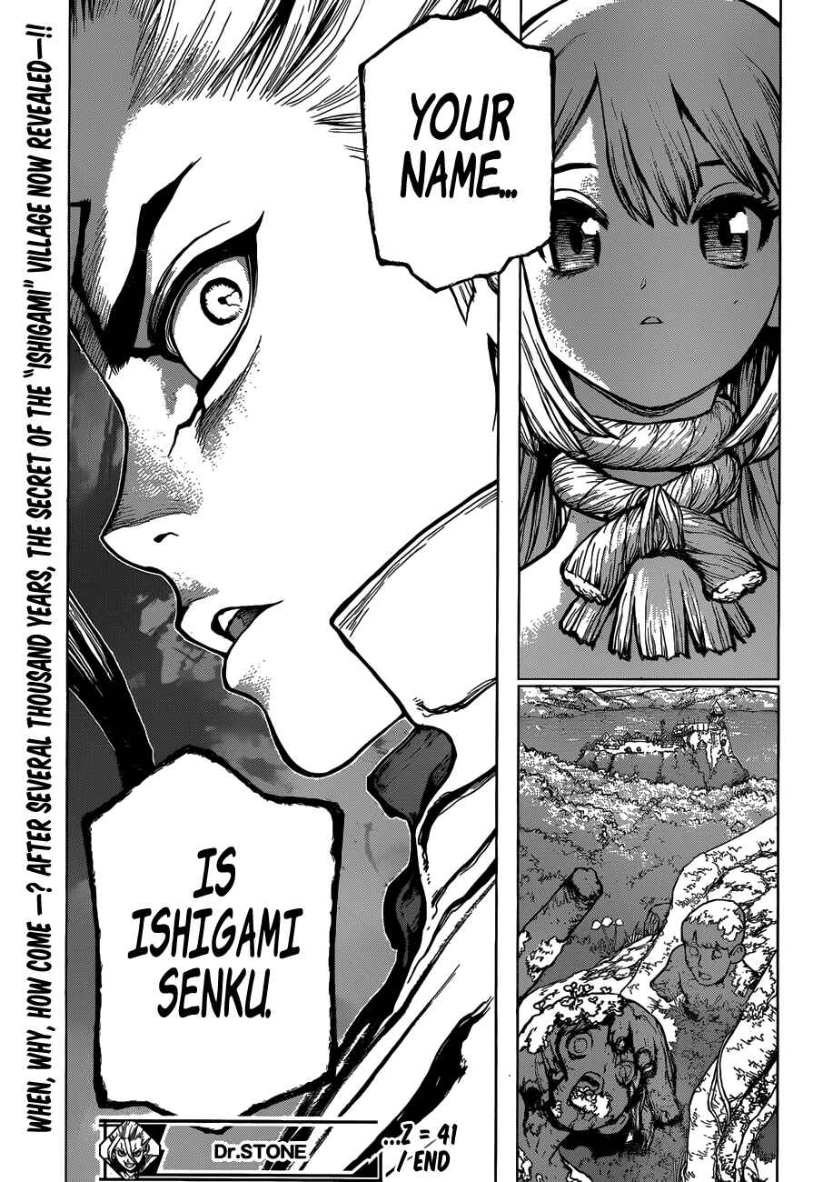 Dr. STONE Chapter 41 page 18