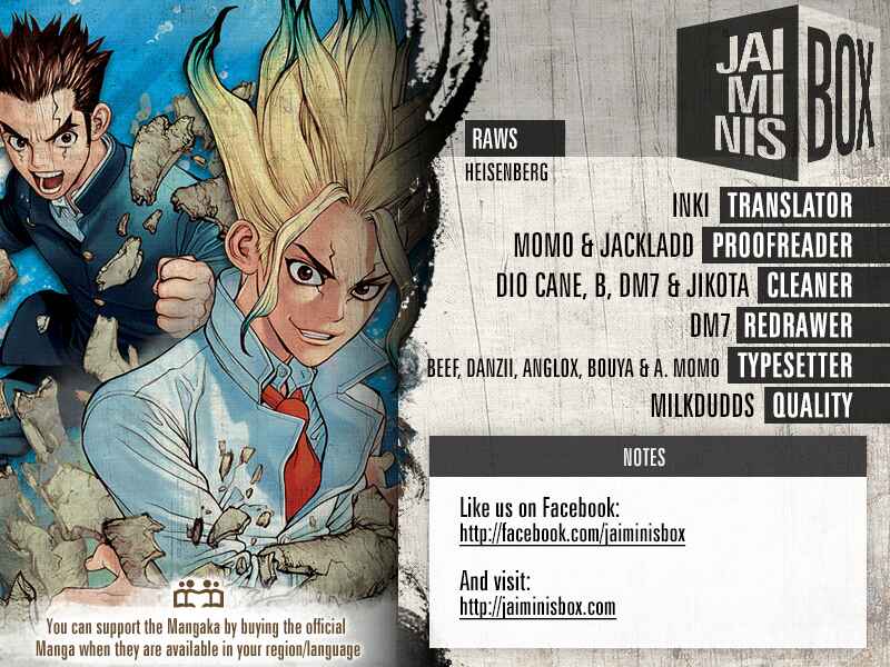 Dr. STONE Chapter 44 page 1