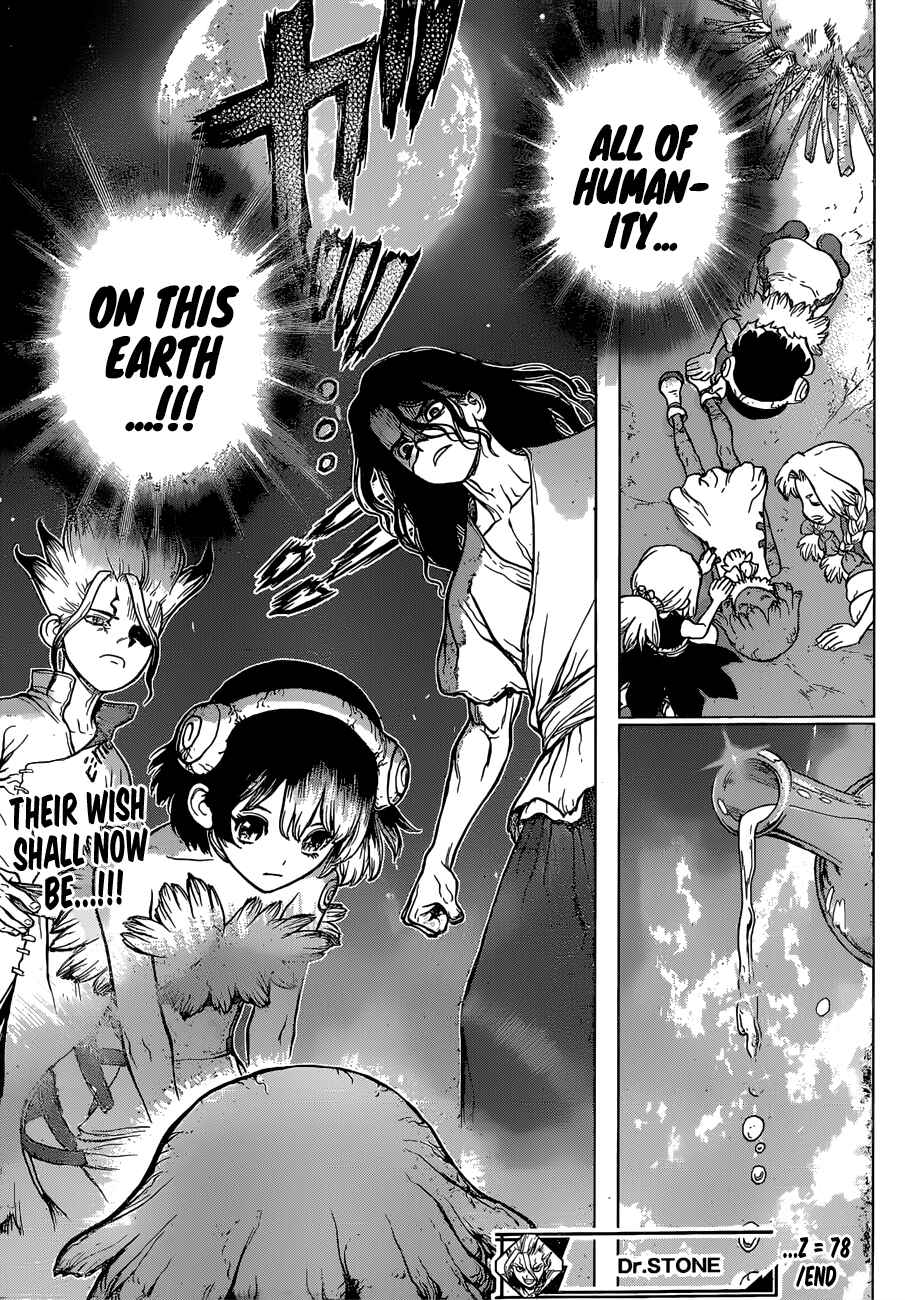 Dr. STONE Chapter 78 page 18