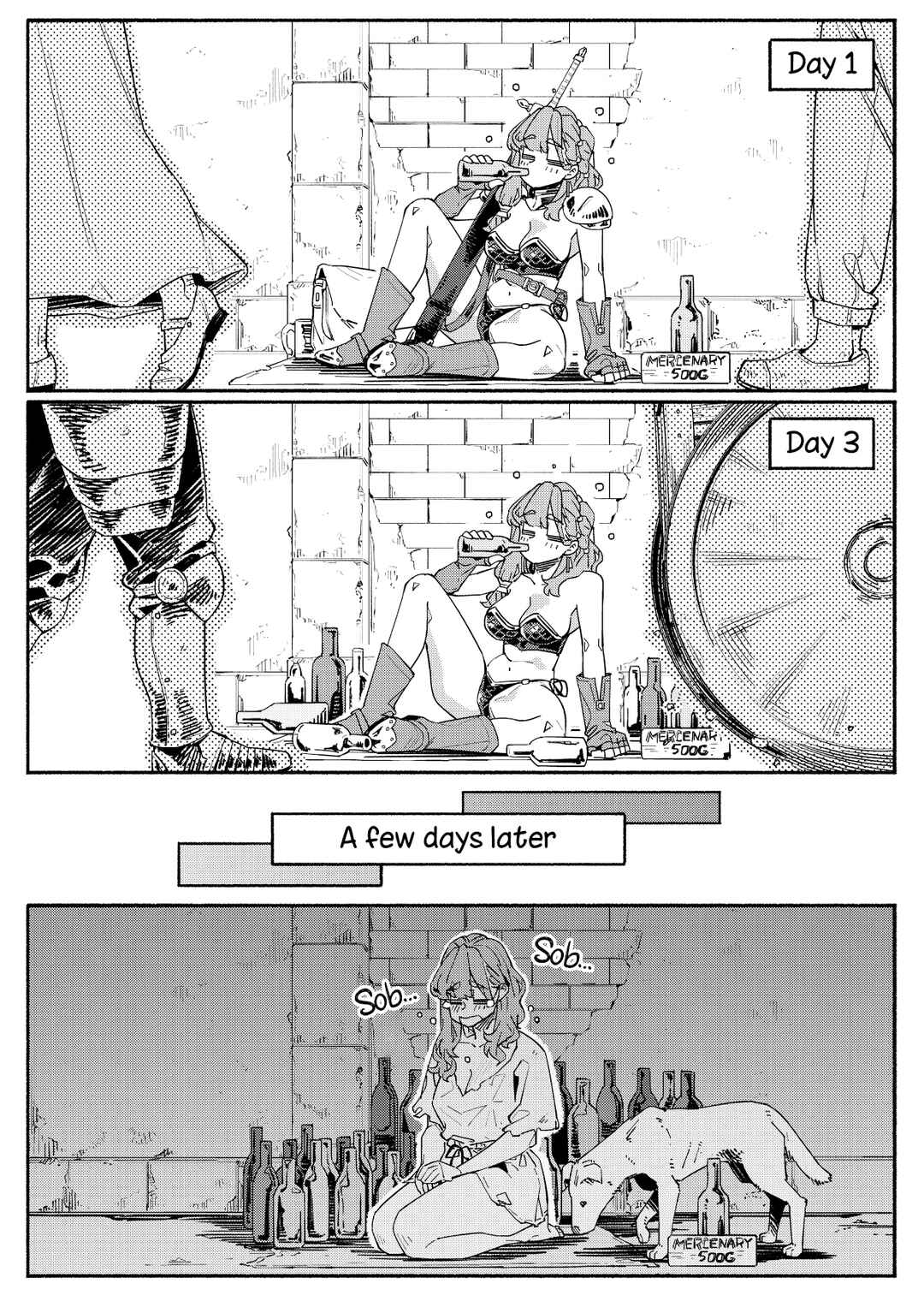 Drunk Lady Warrior Belle. Chapter 15 page 1
