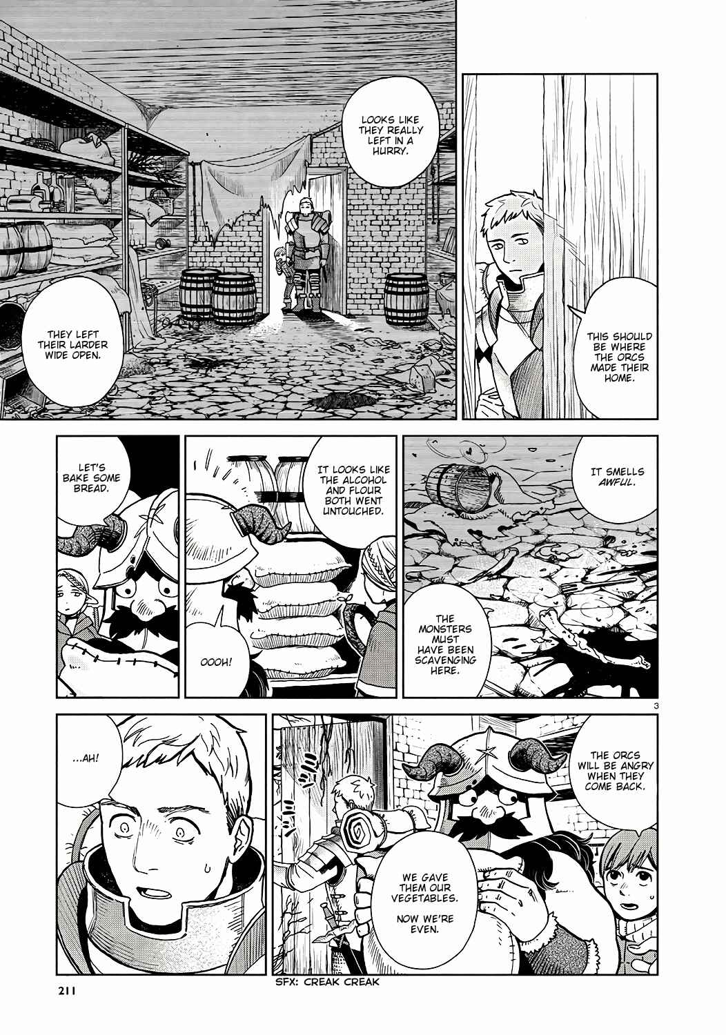 Dungeon Meshi Chapter 23 page 2