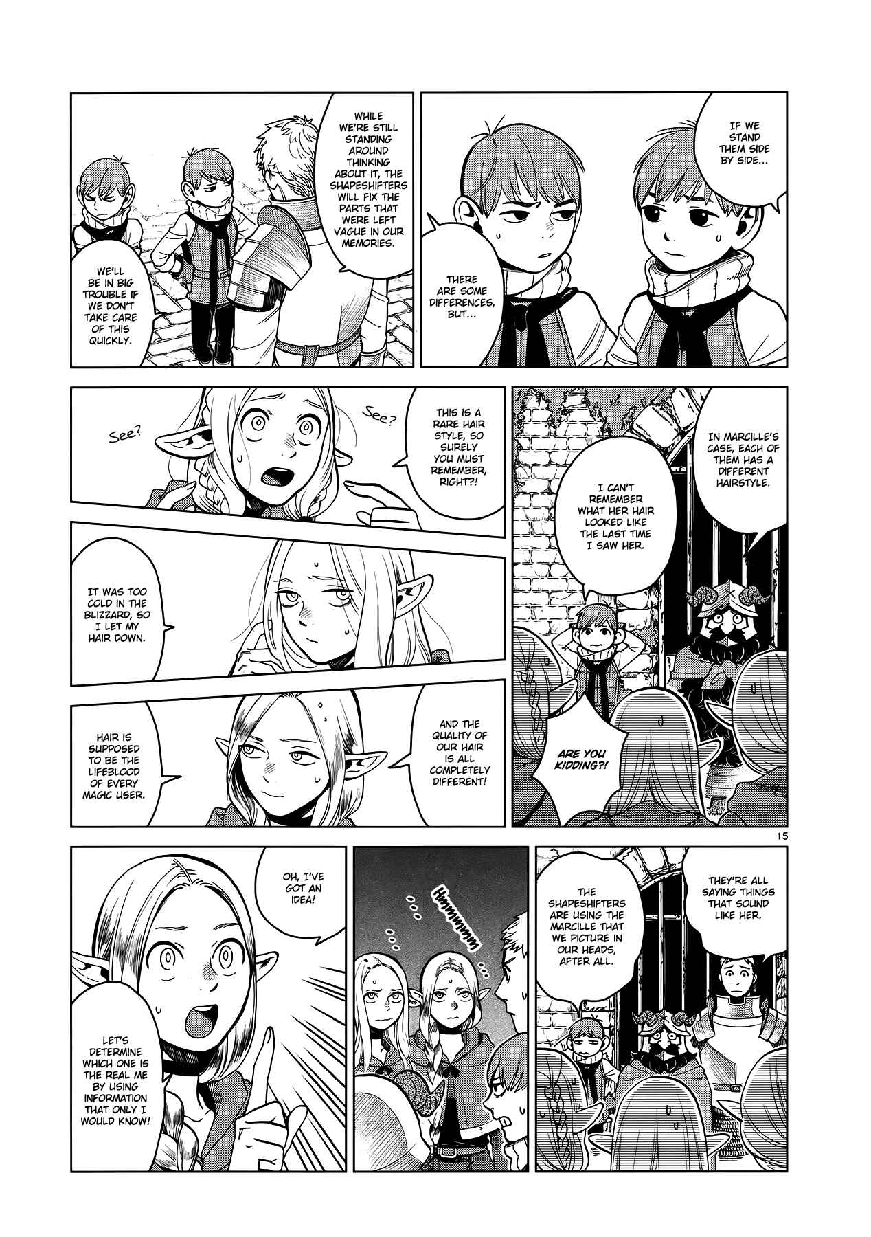Dungeon Meshi Chapter 39 page 14