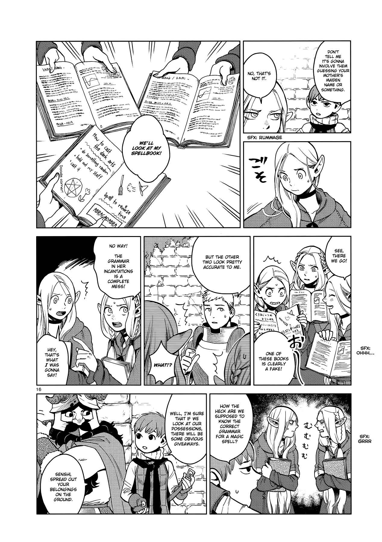 Dungeon Meshi Chapter 39 page 15