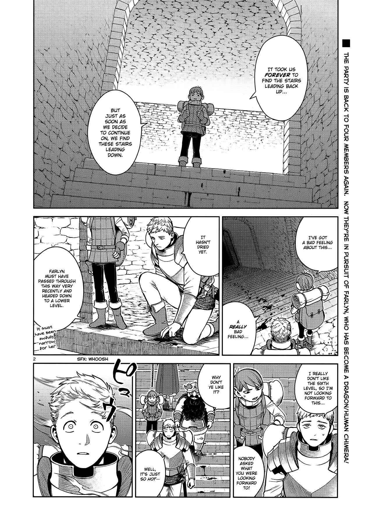 Dungeon Meshi Chapter 39 page 1