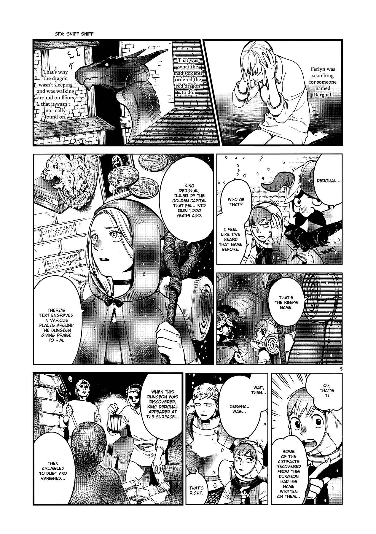 Dungeon Meshi Chapter 39 page 4