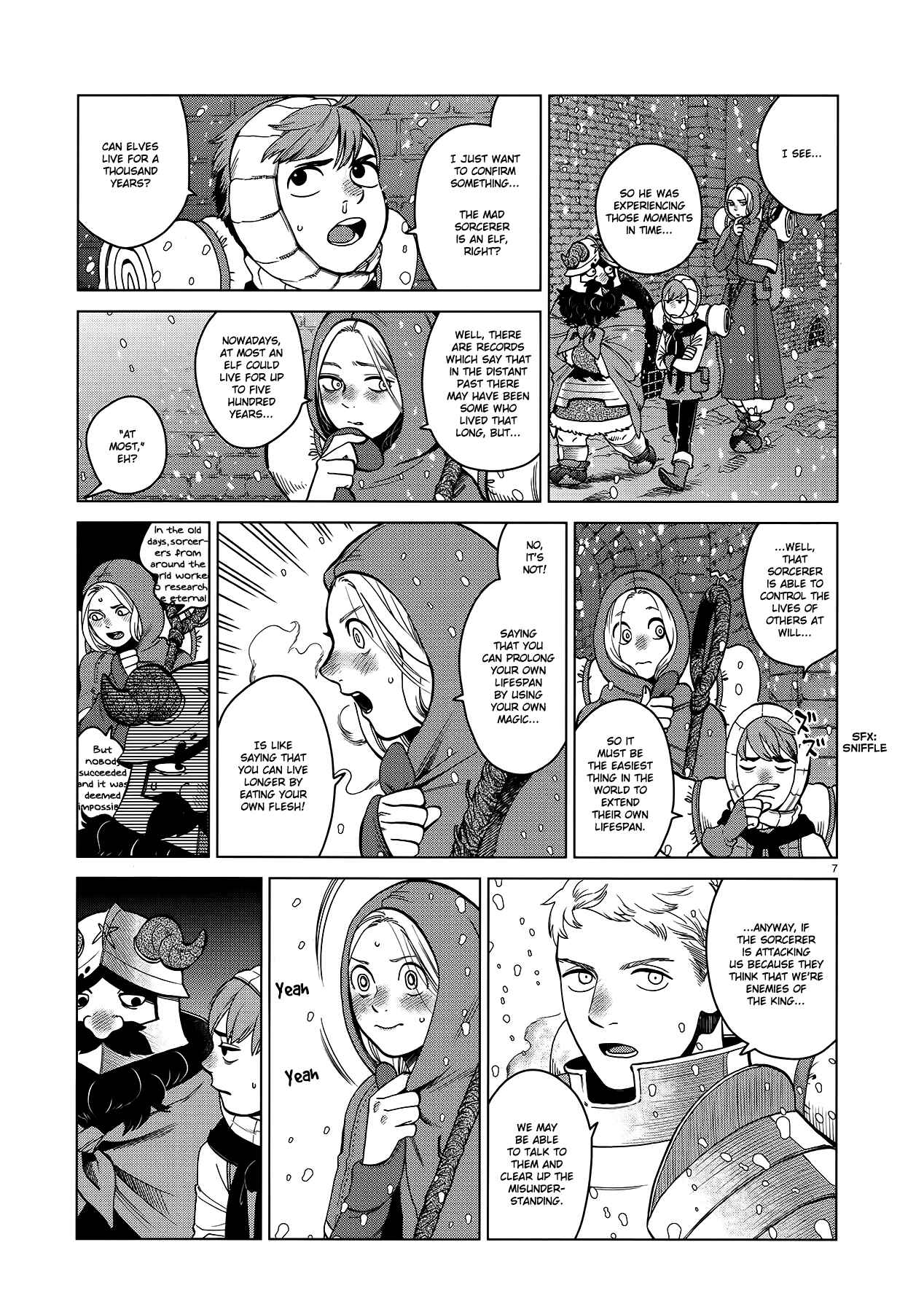 Dungeon Meshi Chapter 39 page 6