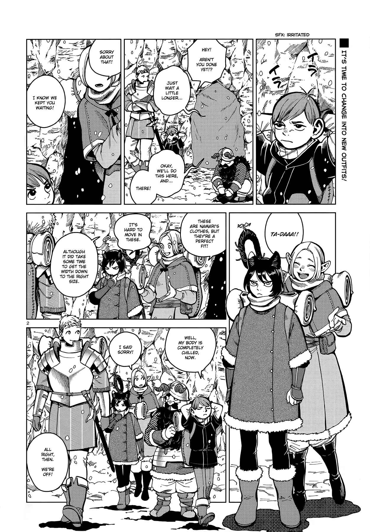 Dungeon Meshi Chapter 44 page 1