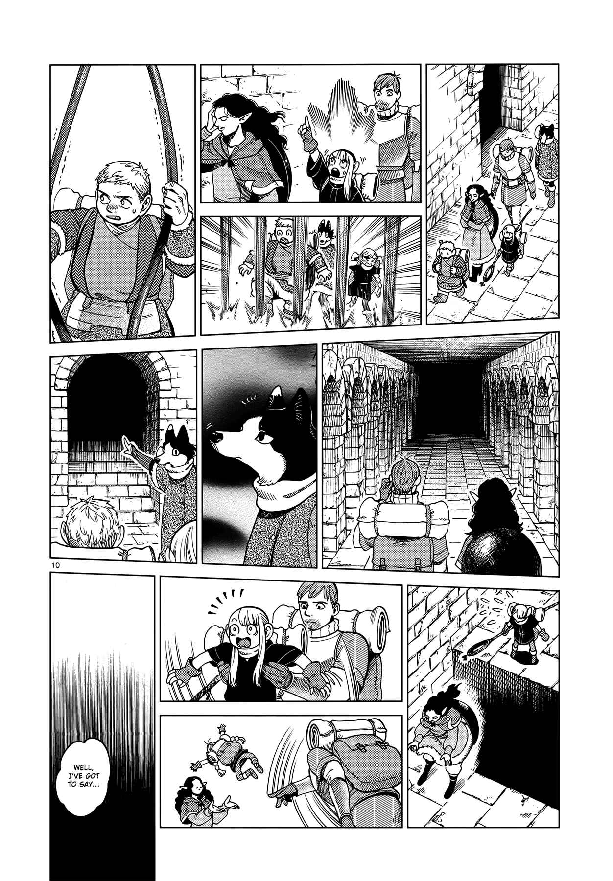 Dungeon Meshi Chapter 50 page 9